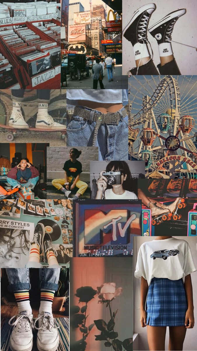 Collage Art Mobile Wallpaper