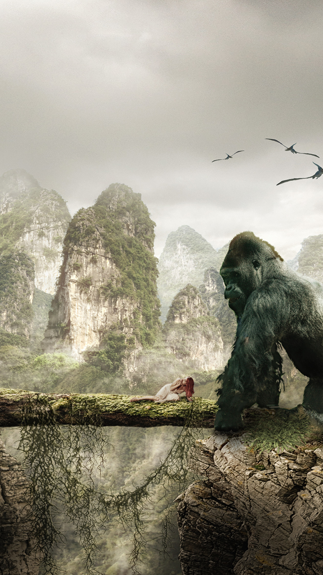 Image King Kong Monkeys Dinosaurs