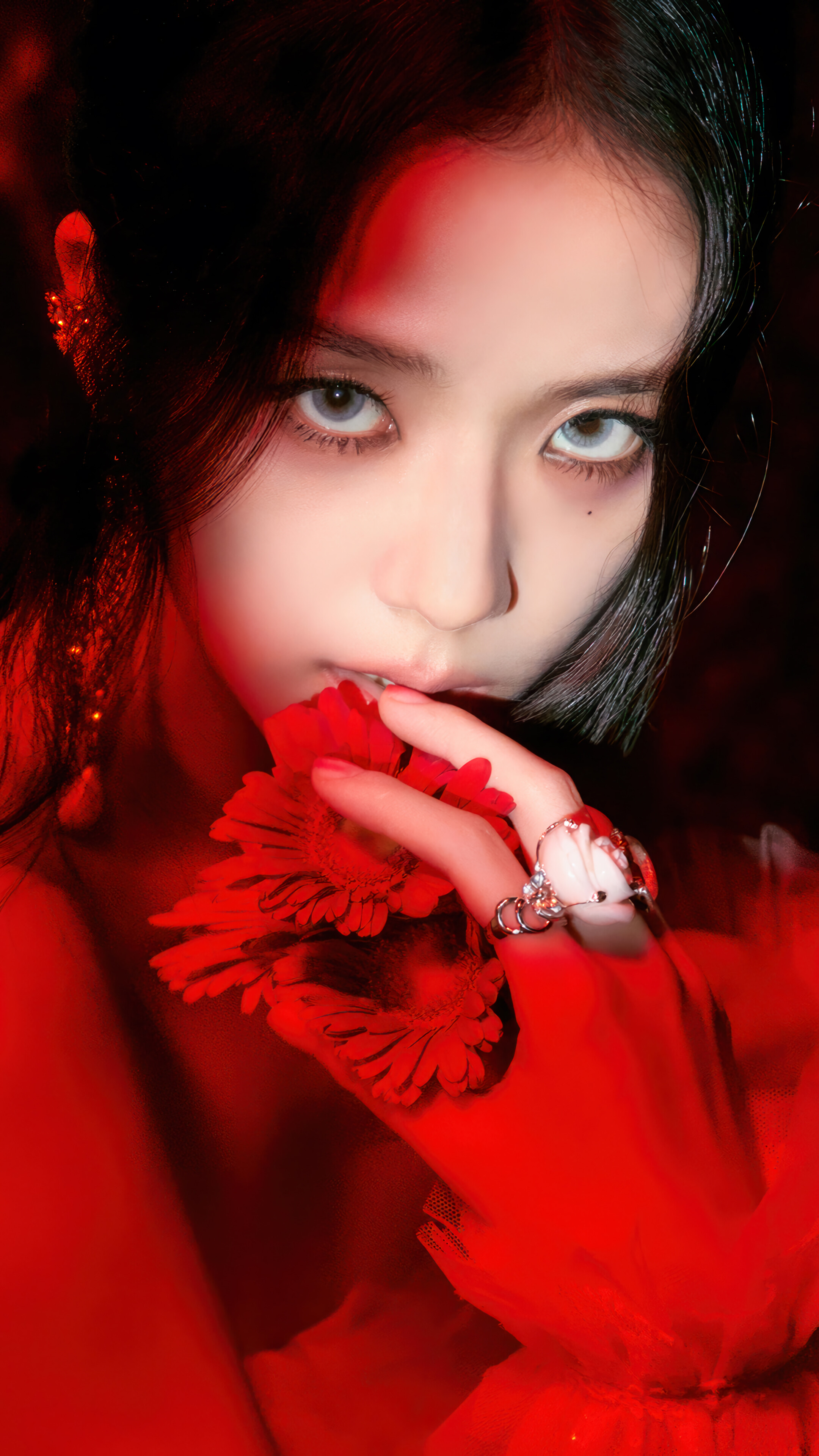 Jisoo FLOWER 4K Wallpaper iPhone HD