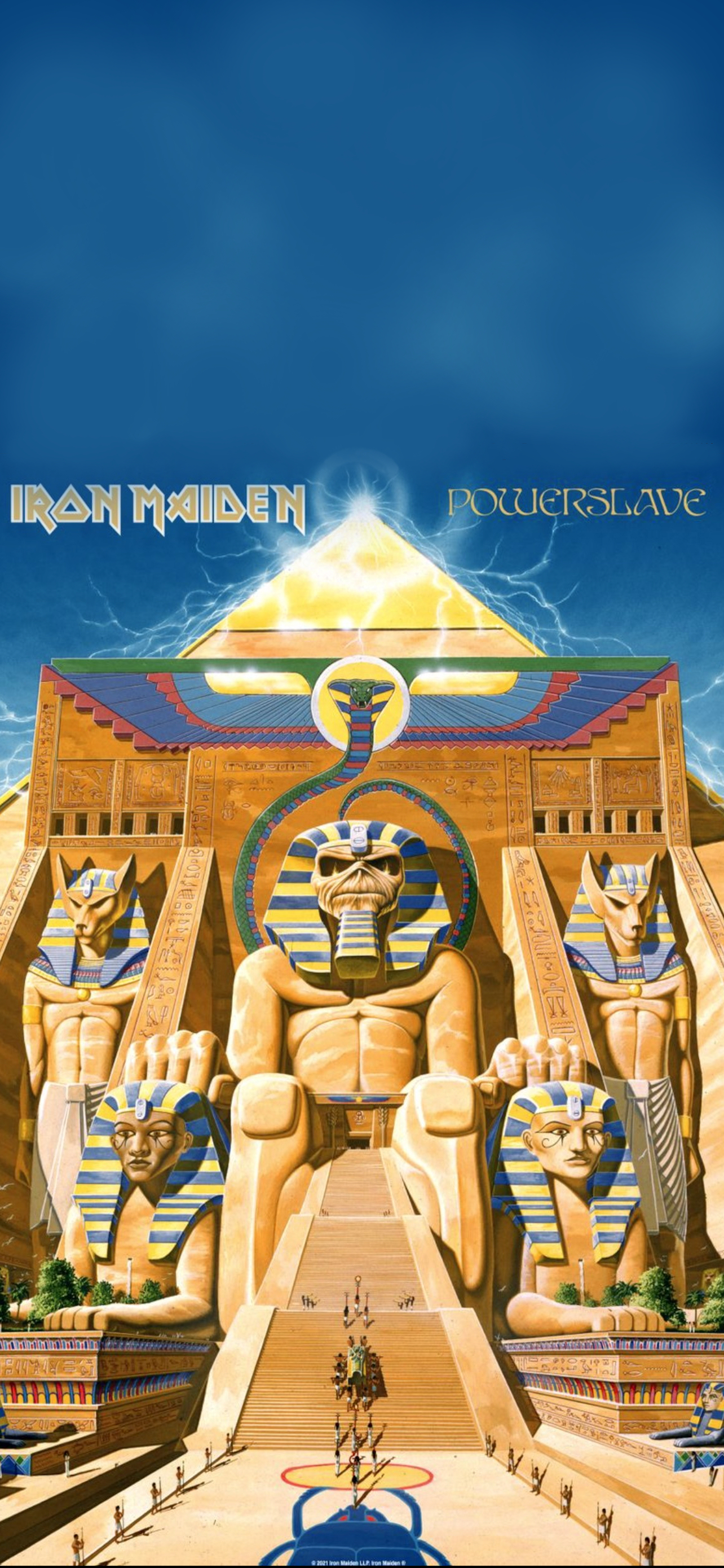 Download Music Iron Maiden Phone Wallpaper