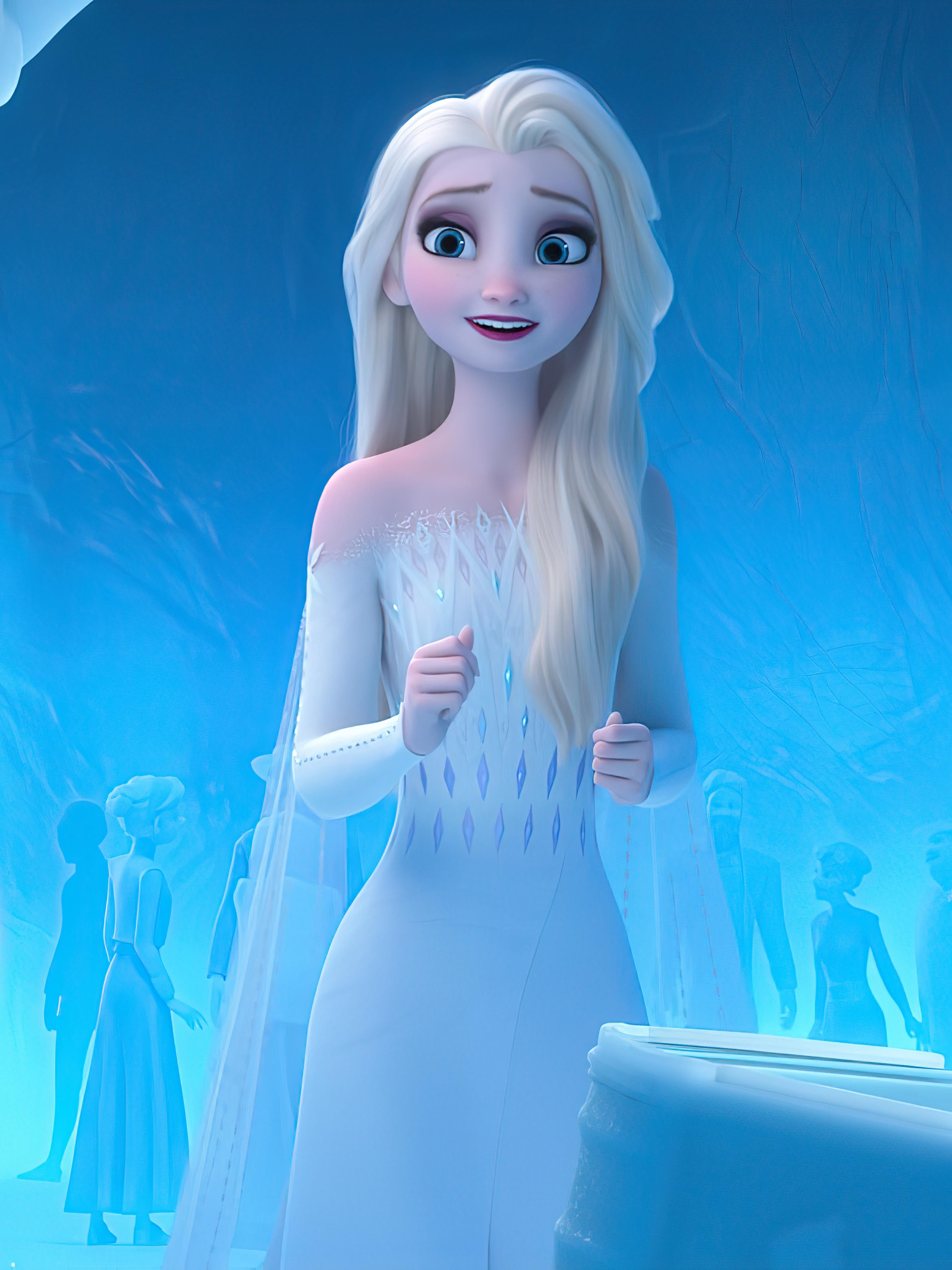 Phone Wallpaper of Elsa