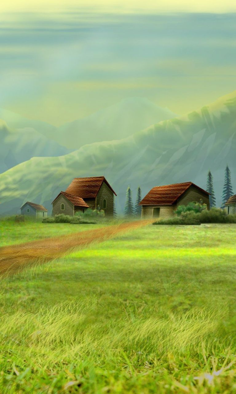 Village Wallpaper, HD Village