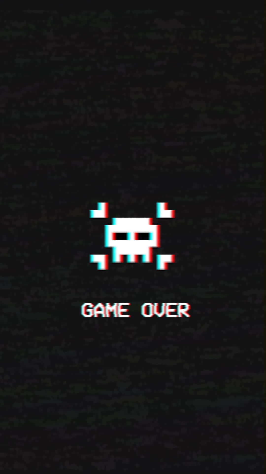 Dark Game Over Wallpaper
