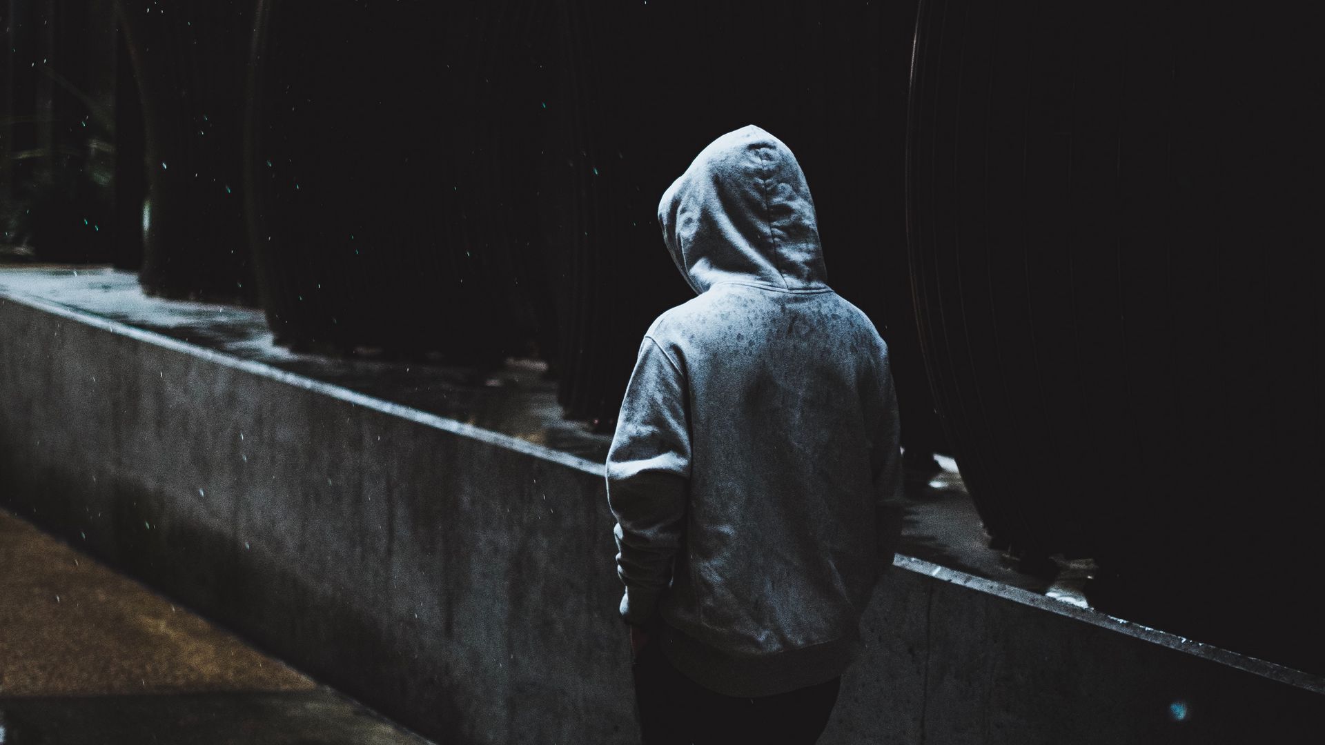 Download wallpaper 1920x1080 silhouette