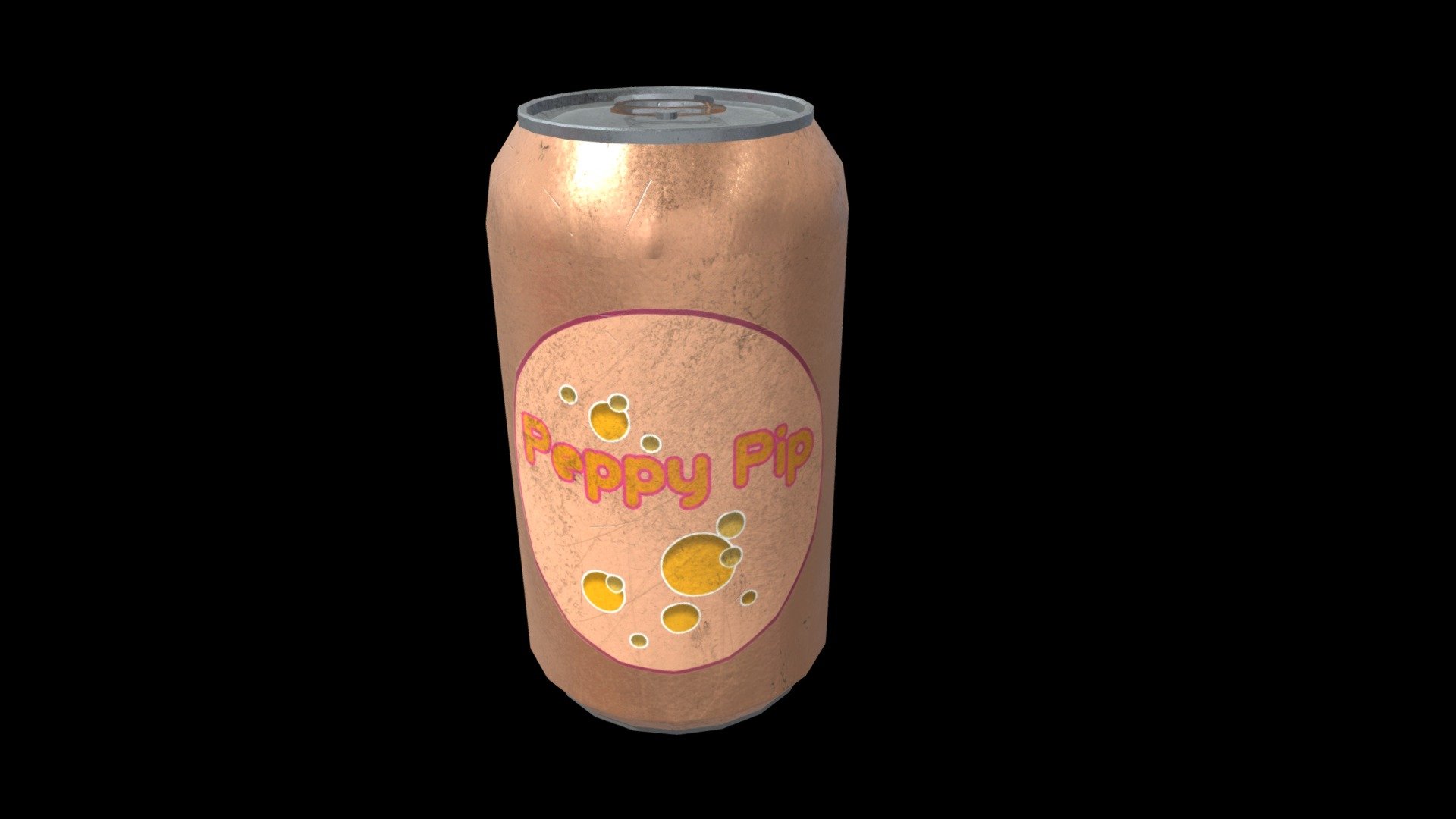 Soda Can Texture Art