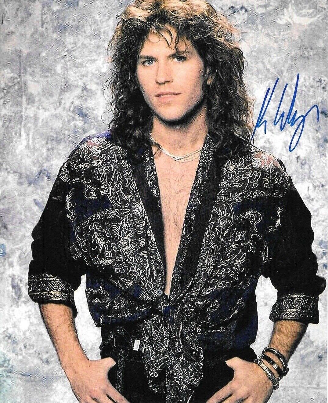 KIP WINGER * signed 8x10 photo * WINGER