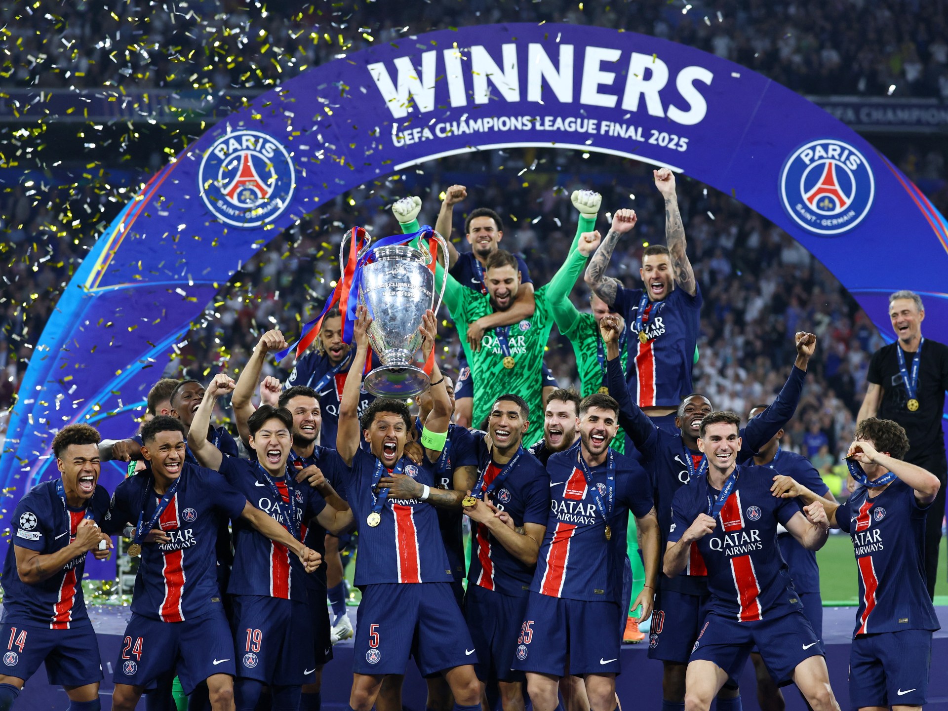 PSG Beat Inter Milan 5 0 With Doue