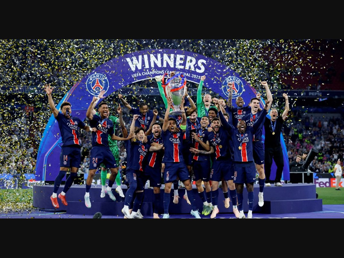 PSG crush Inter to win first Champions