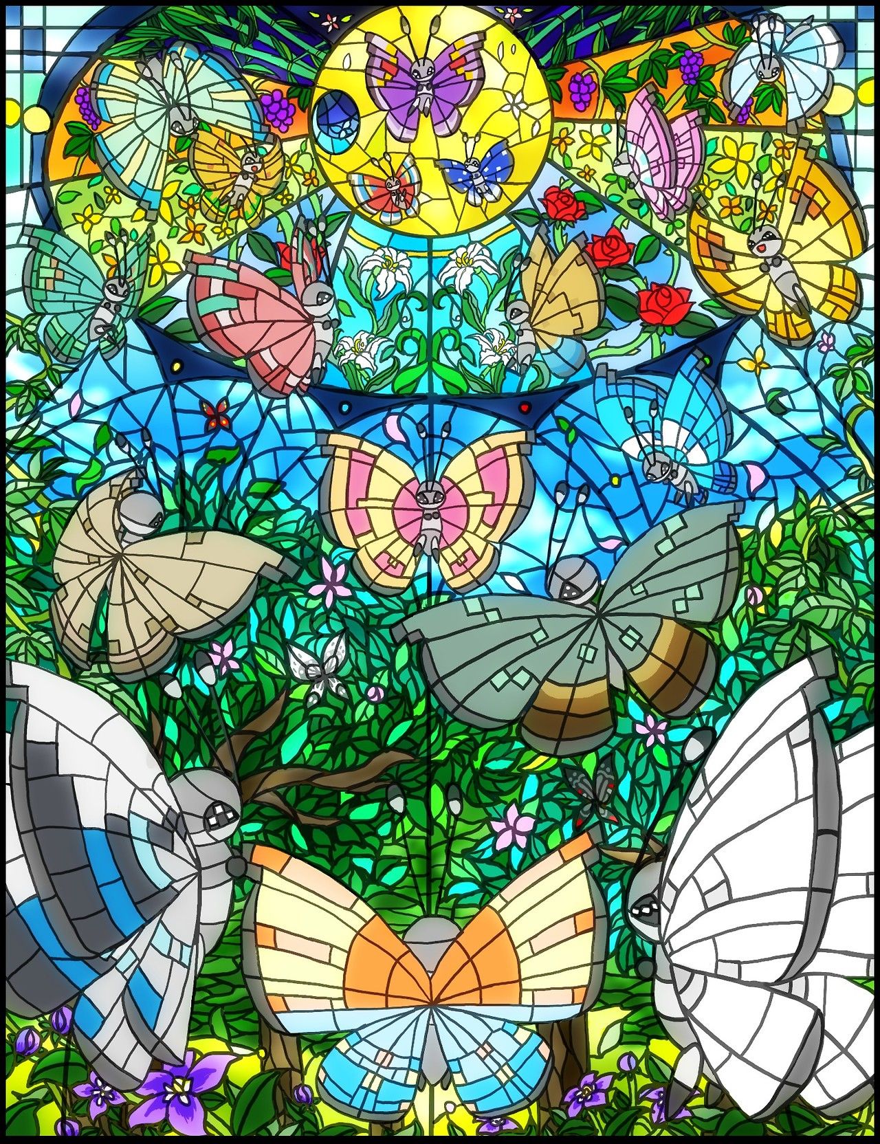 Vivillon ideas. pokemon, pokemon