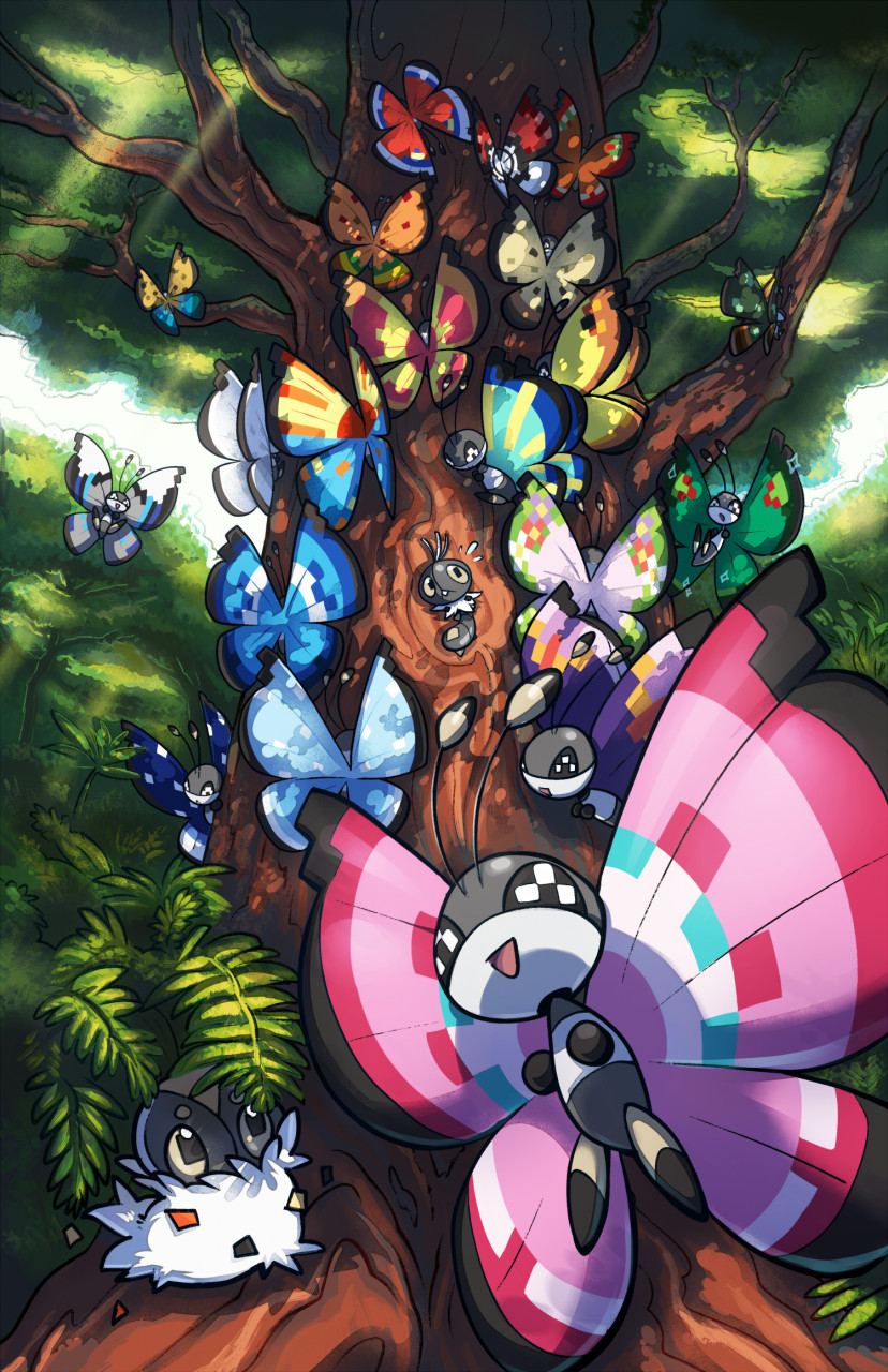 Vivillon by eyrri - Fur Affinity [dot] net