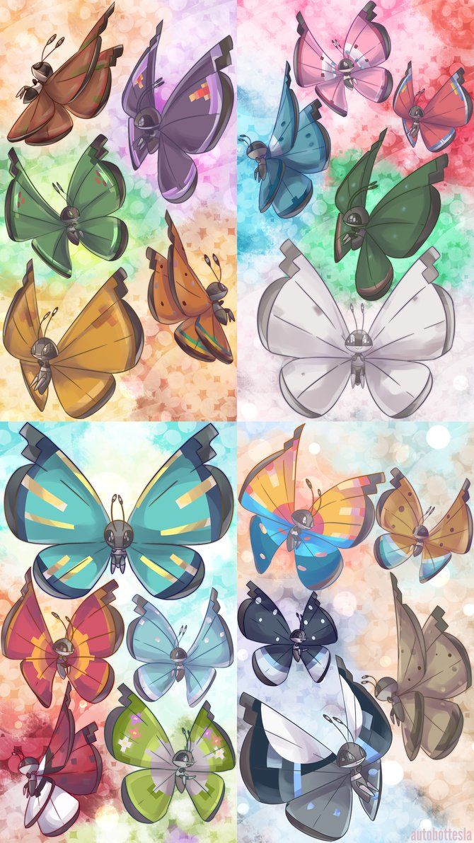Viviyon. Vivillon All Patterns