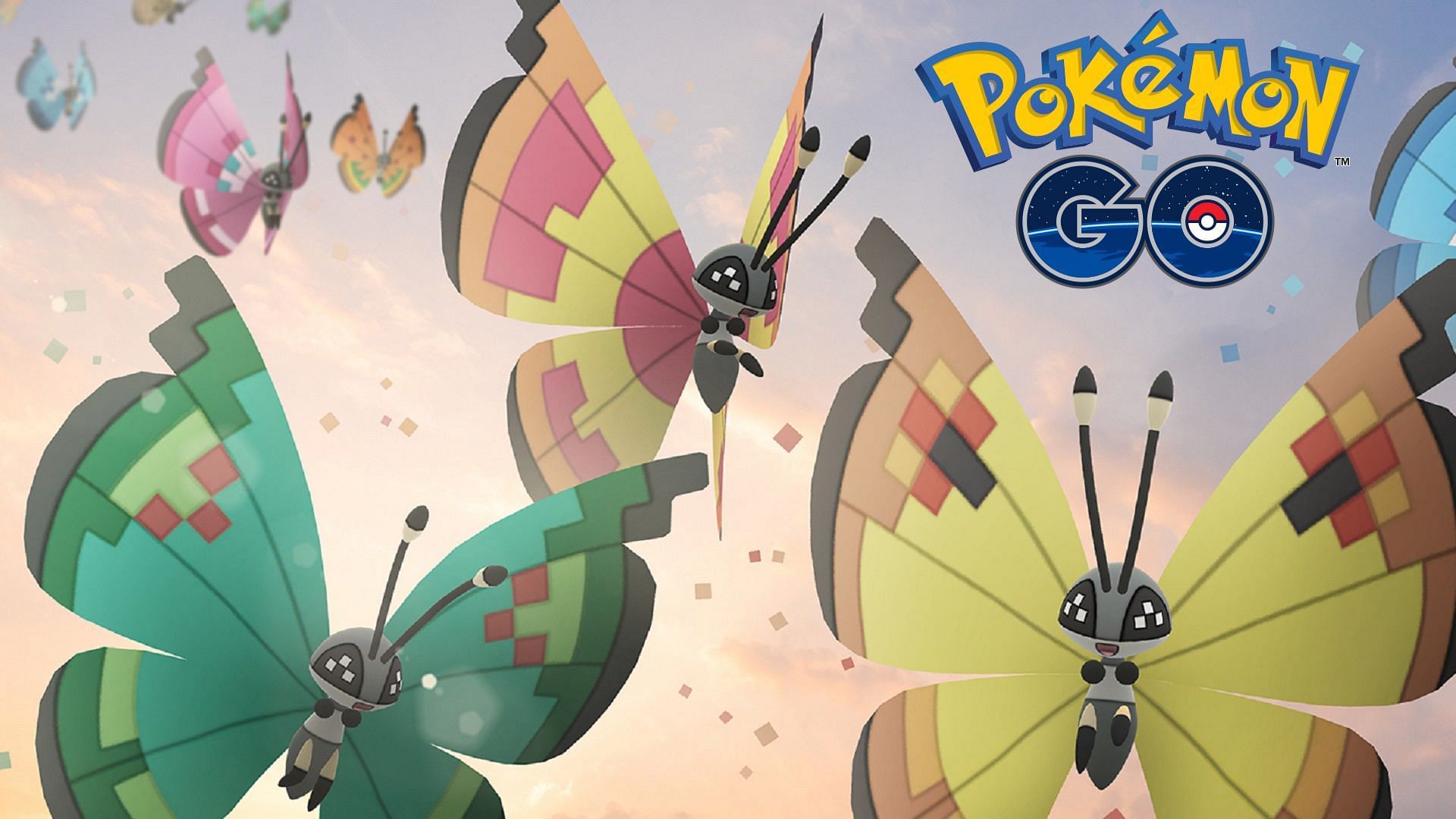 Vivillon patterns in Pokemon GO