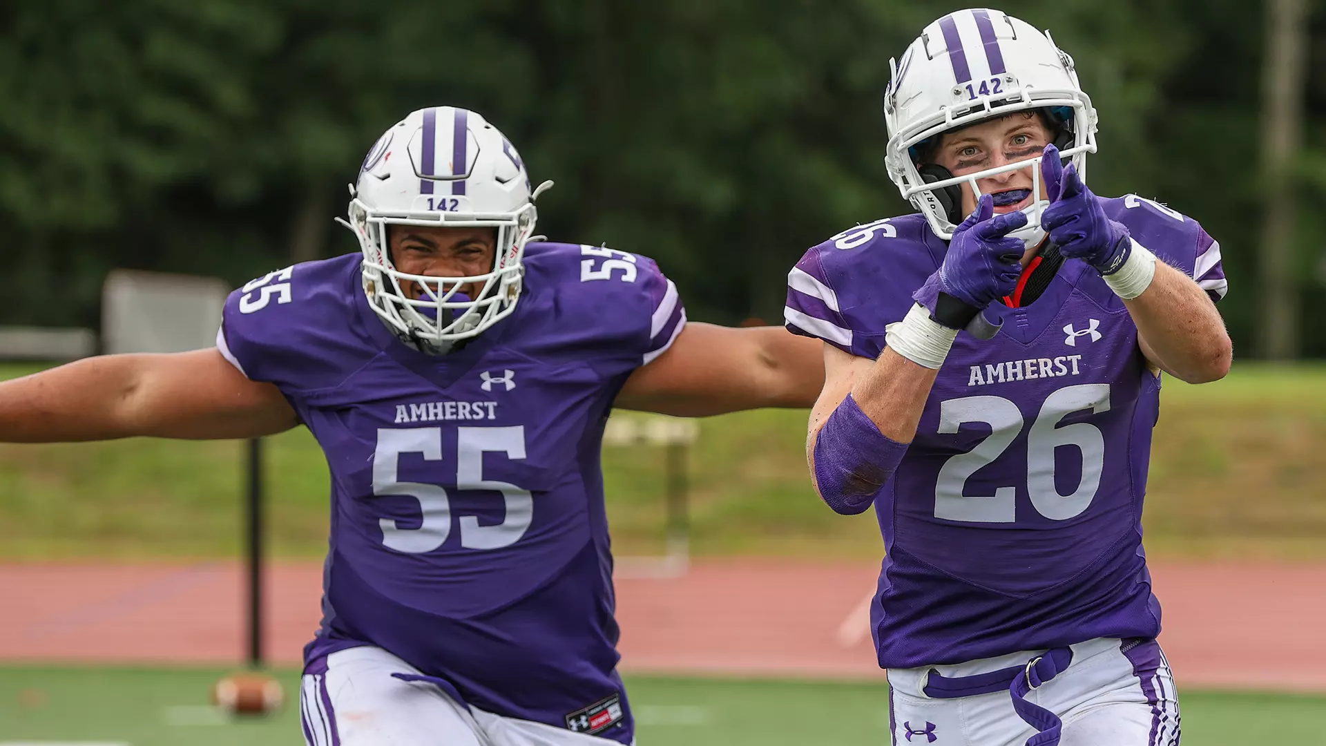 Harmon interception, Kelley kick cap