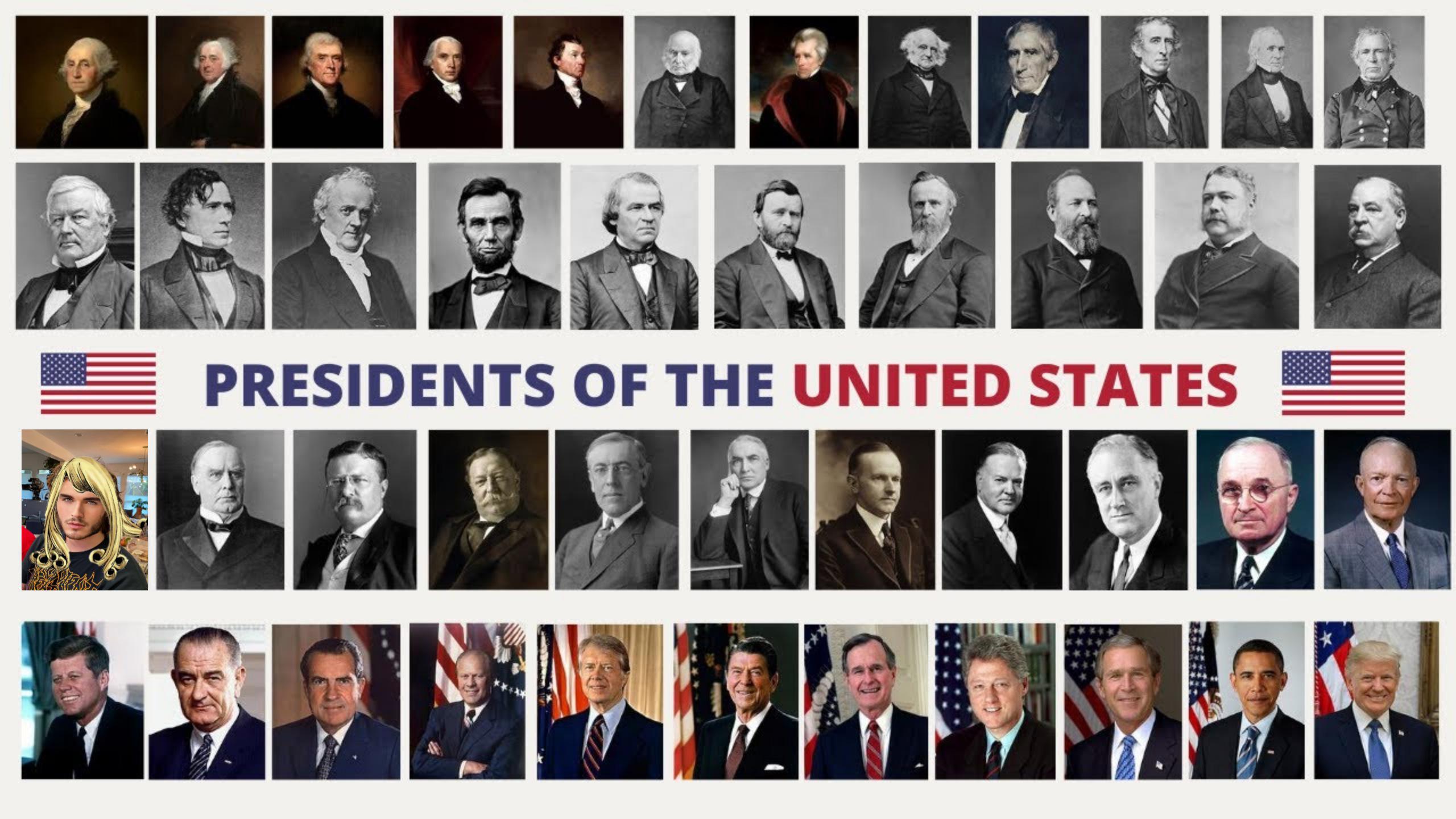 Presidents of the Jojo universe America