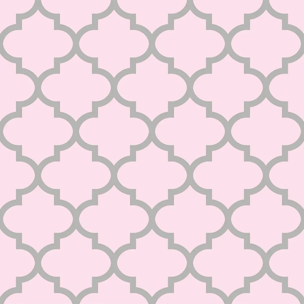 Pink and grey pastel, Moroccan