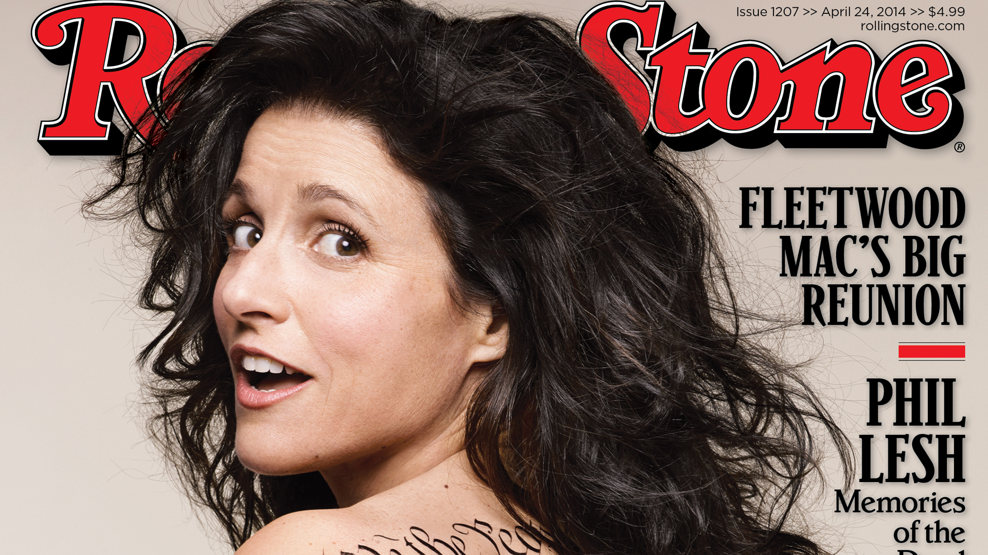 Julia Louis Dreyfus Bares All On