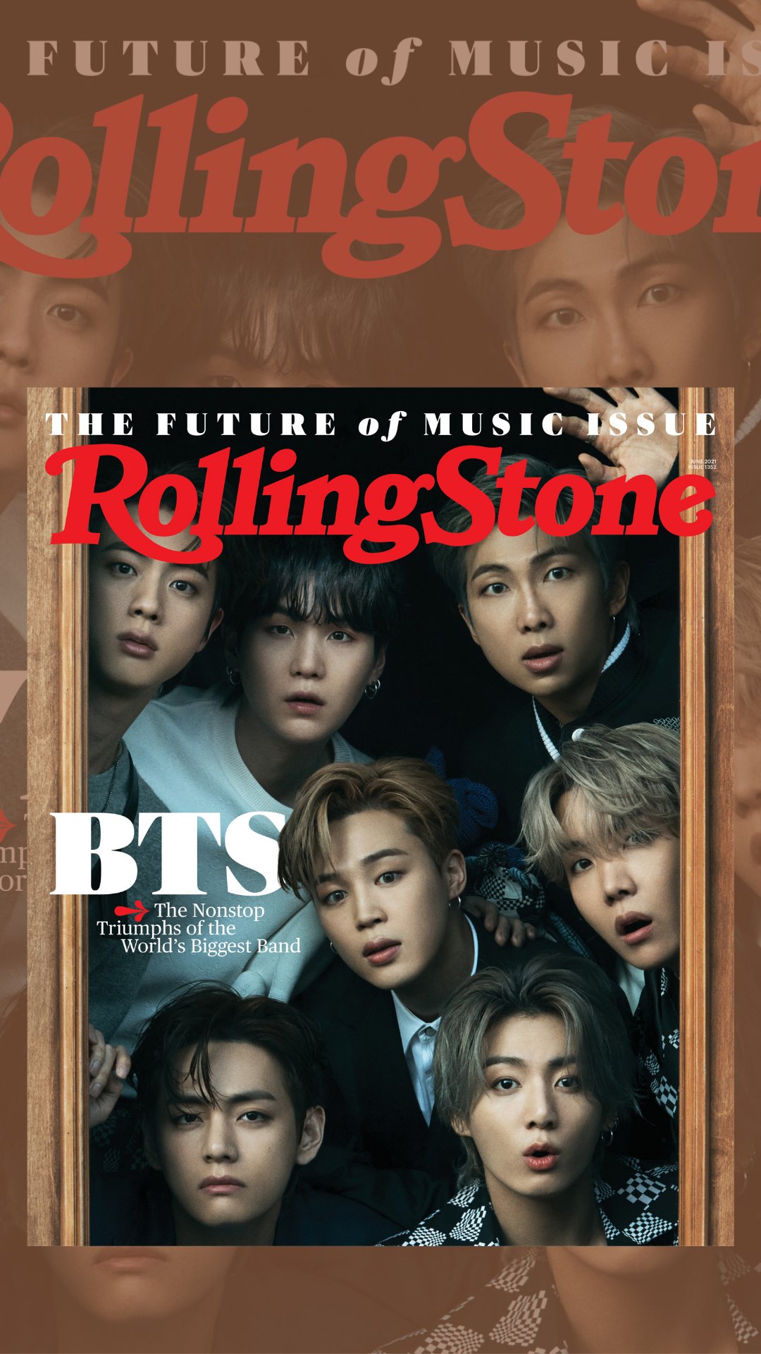 BTS x Rolling Stone wallpaper. #BTS