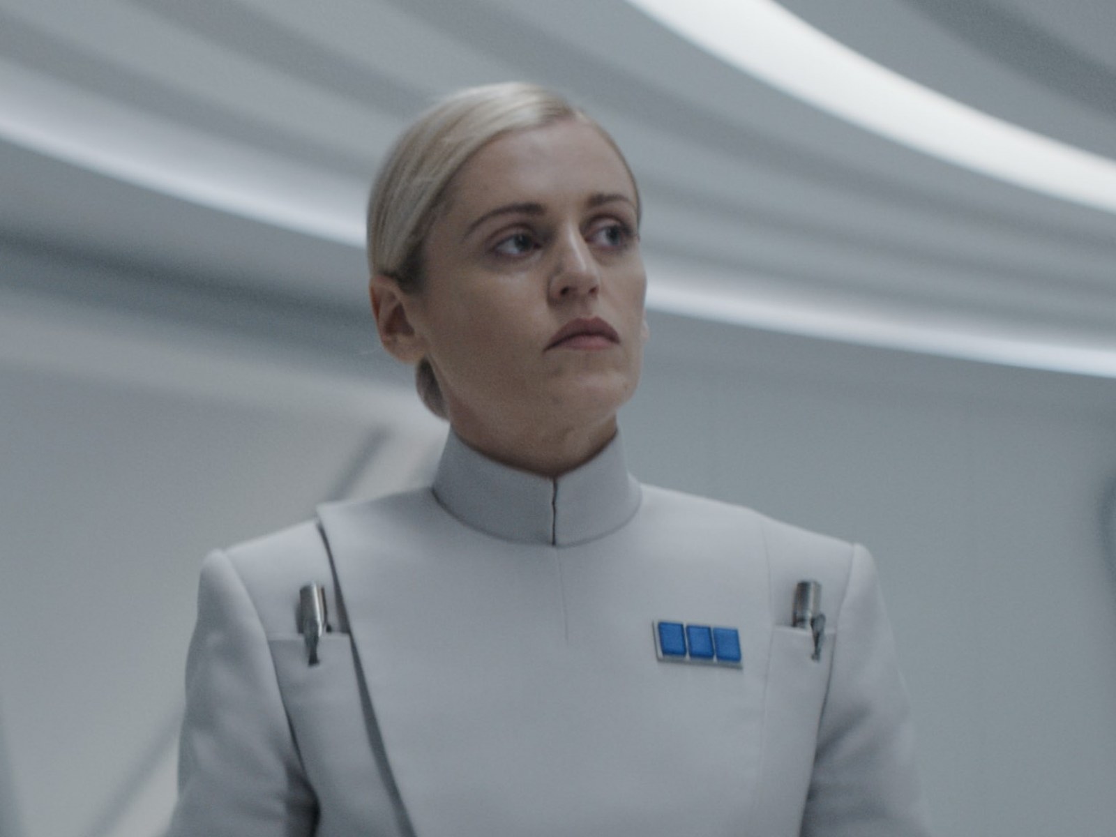 Denise Gough's Character Dedra Meero
