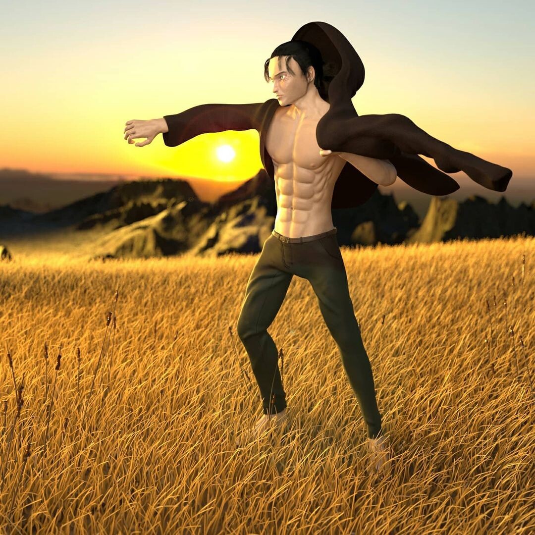 Eren yeager (3D Model)