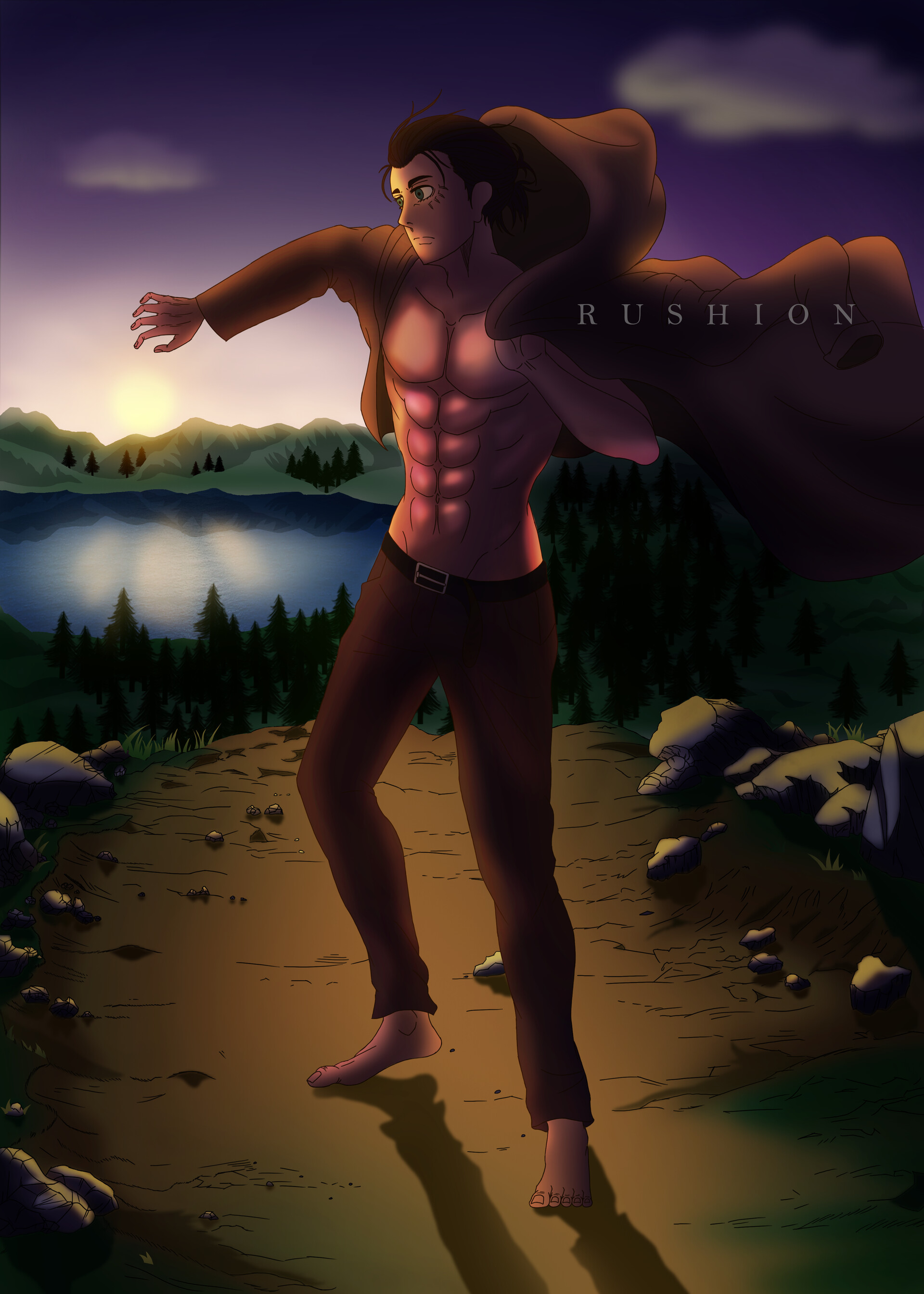 Eren Yeager AOT FINAL Fanart 2020