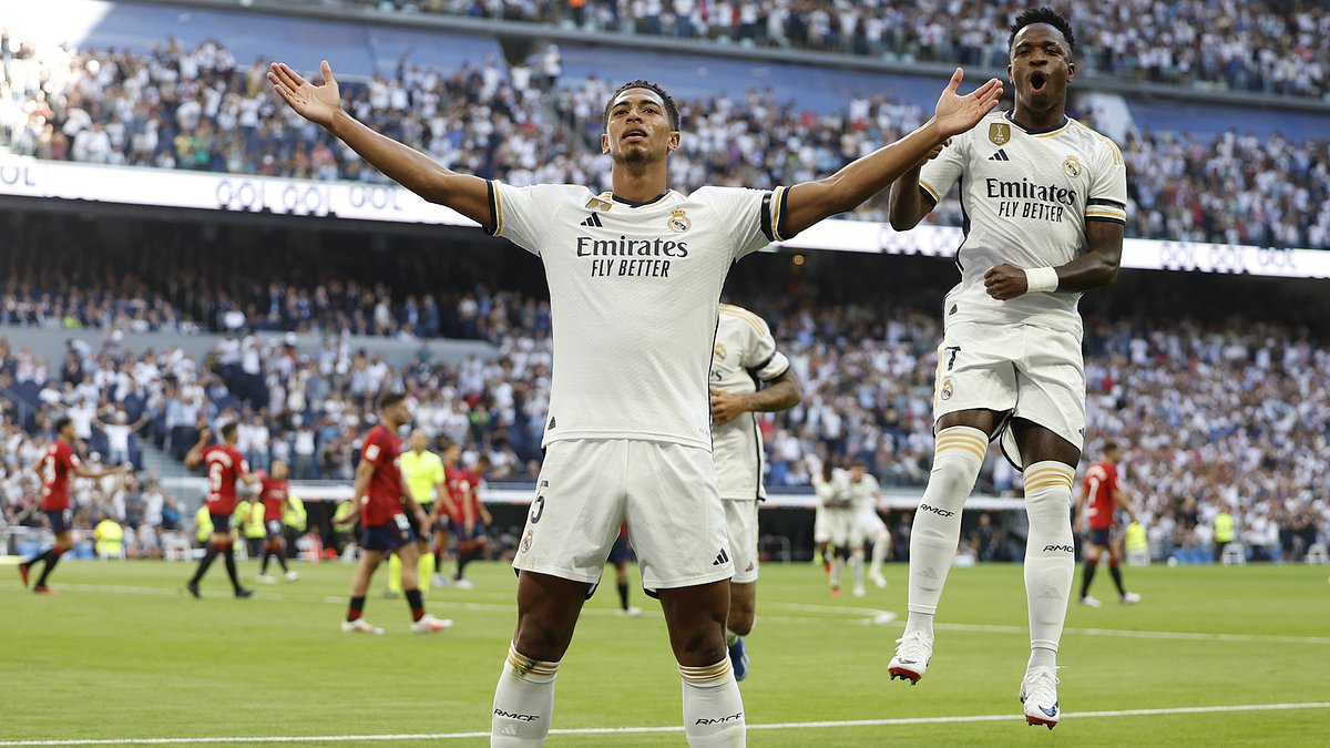 Generation Bellingham!': Spanish Papers Hail Real Madrid Star Jude For 'rejuvenating' The Team After The England Midfielder Scored AGAIN With Brace In 4 0 Thrashing Of Osasuna. Daily Mail Online