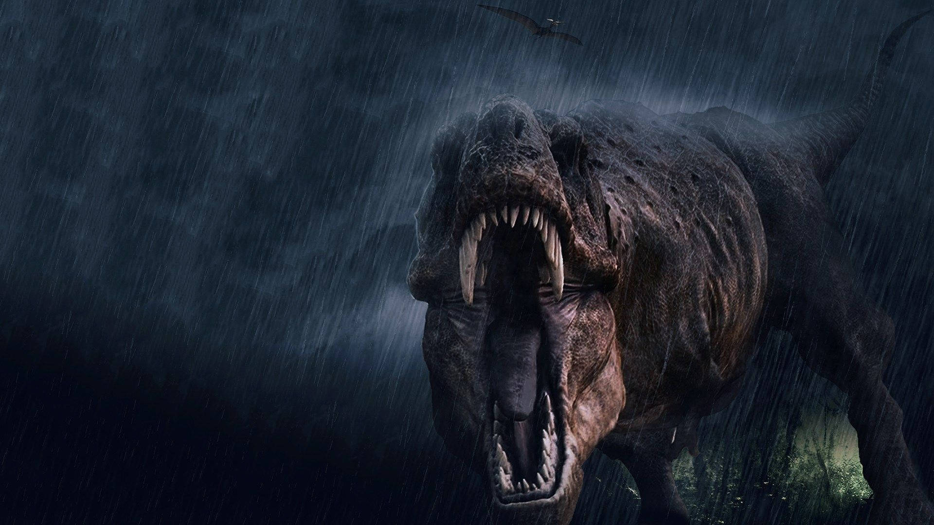 Jurassic Park Enraged T Rex Wallpaper