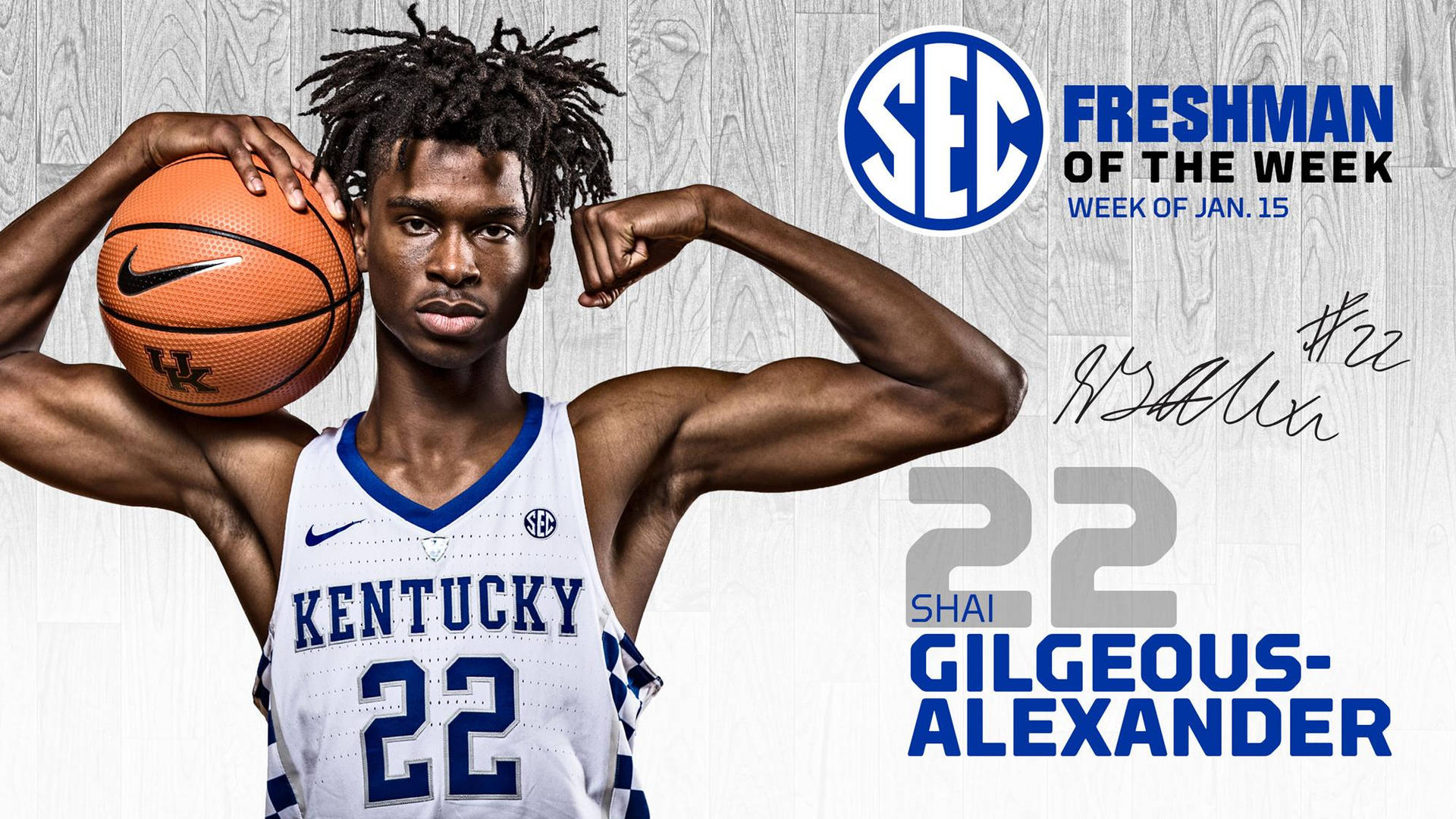 Shai Gilgeous Alexander Freshman Of