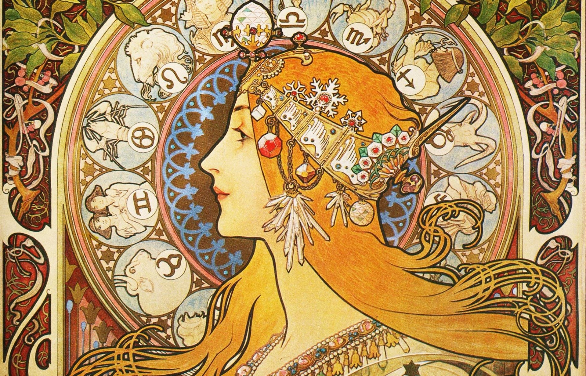 Art Nouveau Desktop Wallpaper Free
