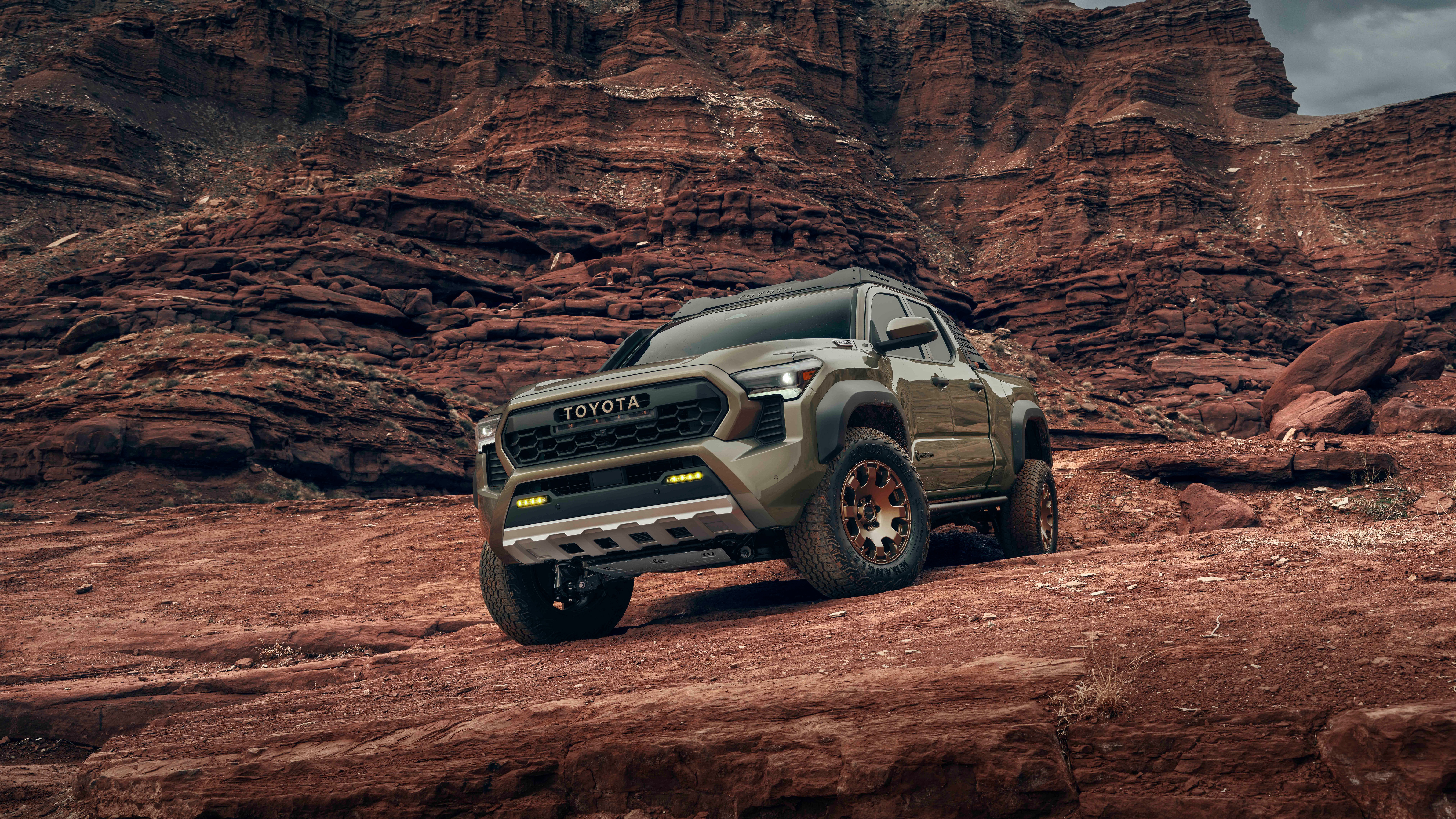 Toyota Tacoma Trailhunter Wallpaper 4K