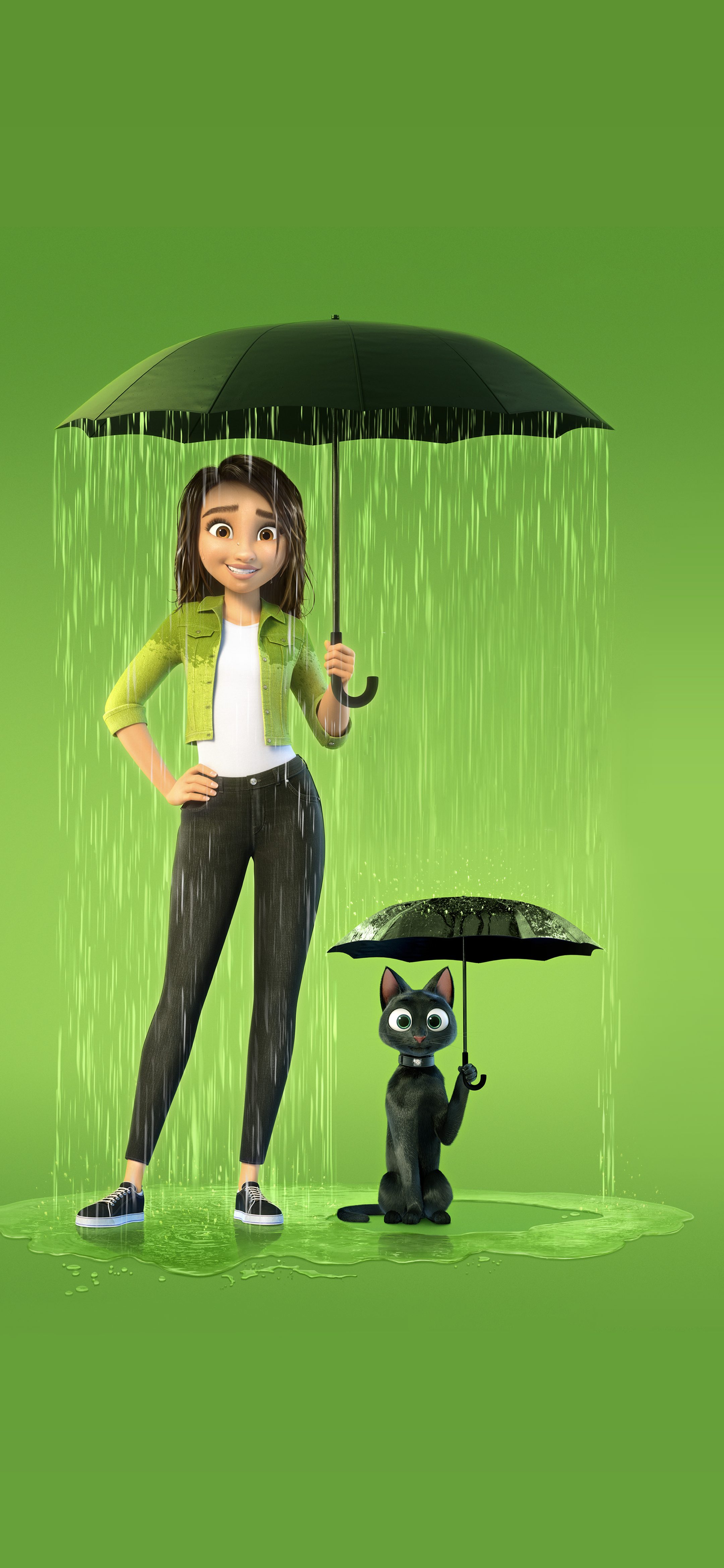 animated Apple + movie poster