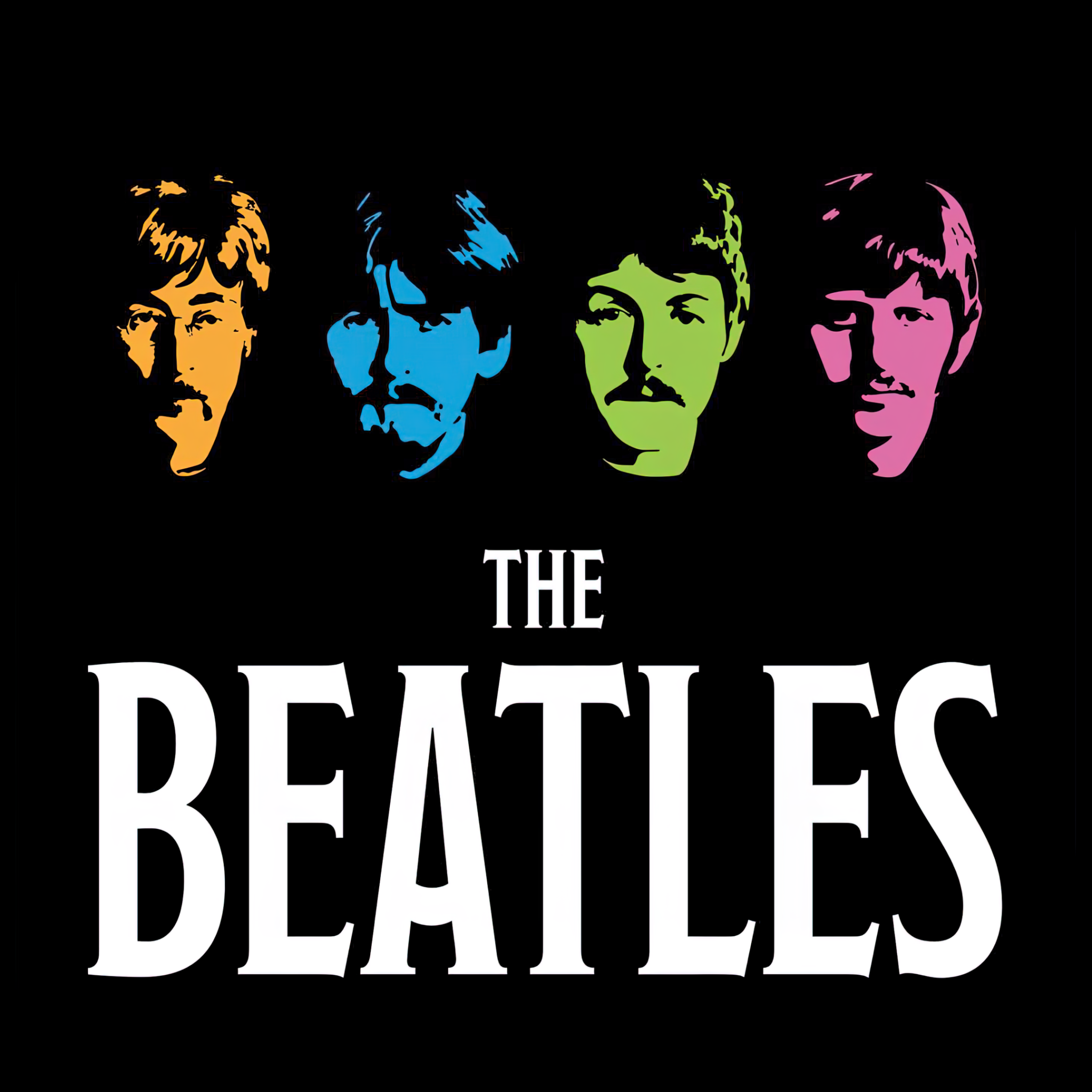 The Beatles Wallpaper 4K, AMOLED