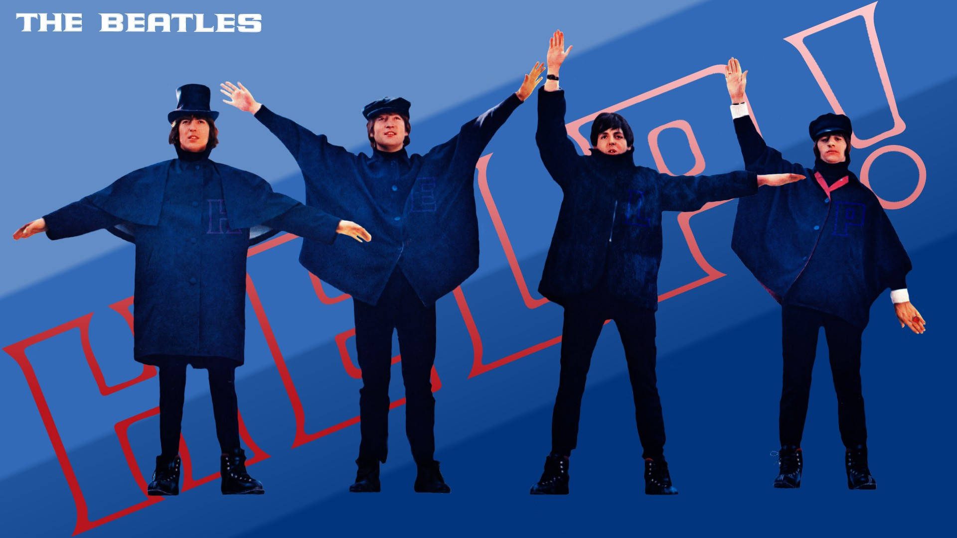 The Beatles Wallpaper 4K, Rock band