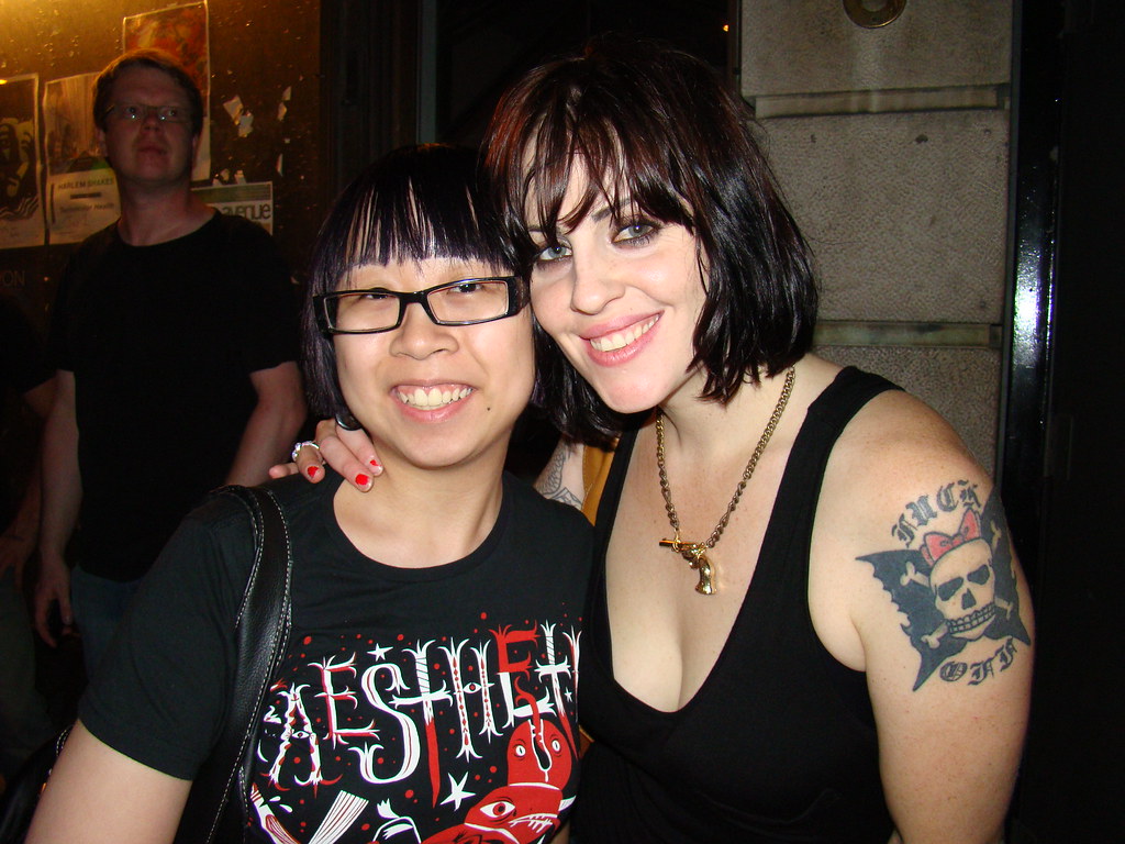 Me and Brody Dalle