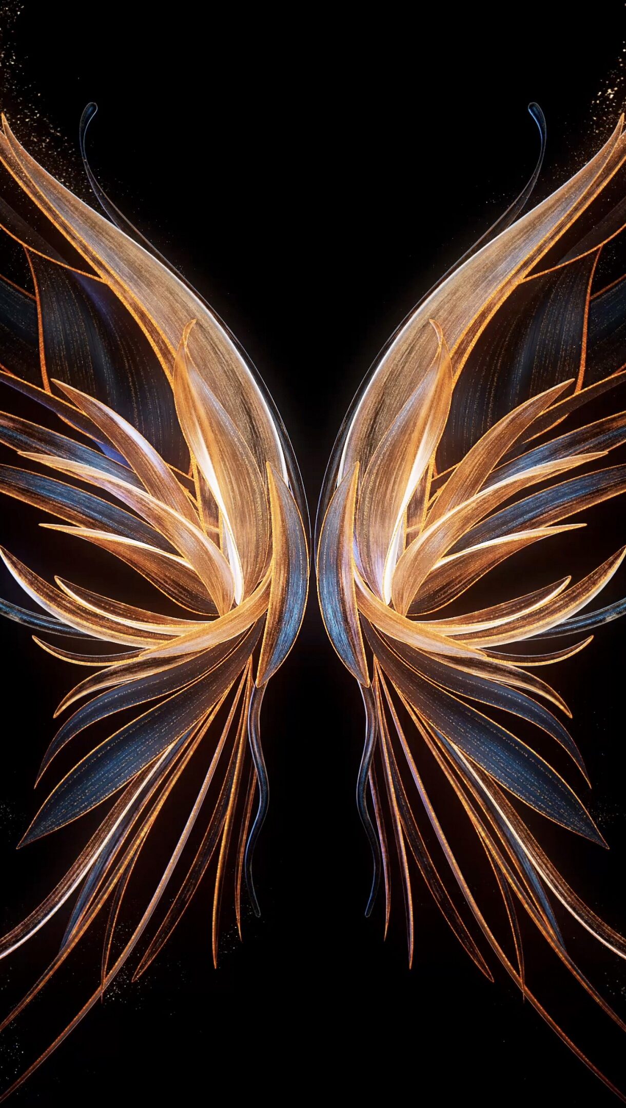 Angel Wings Digital Art 4K Wallpaper