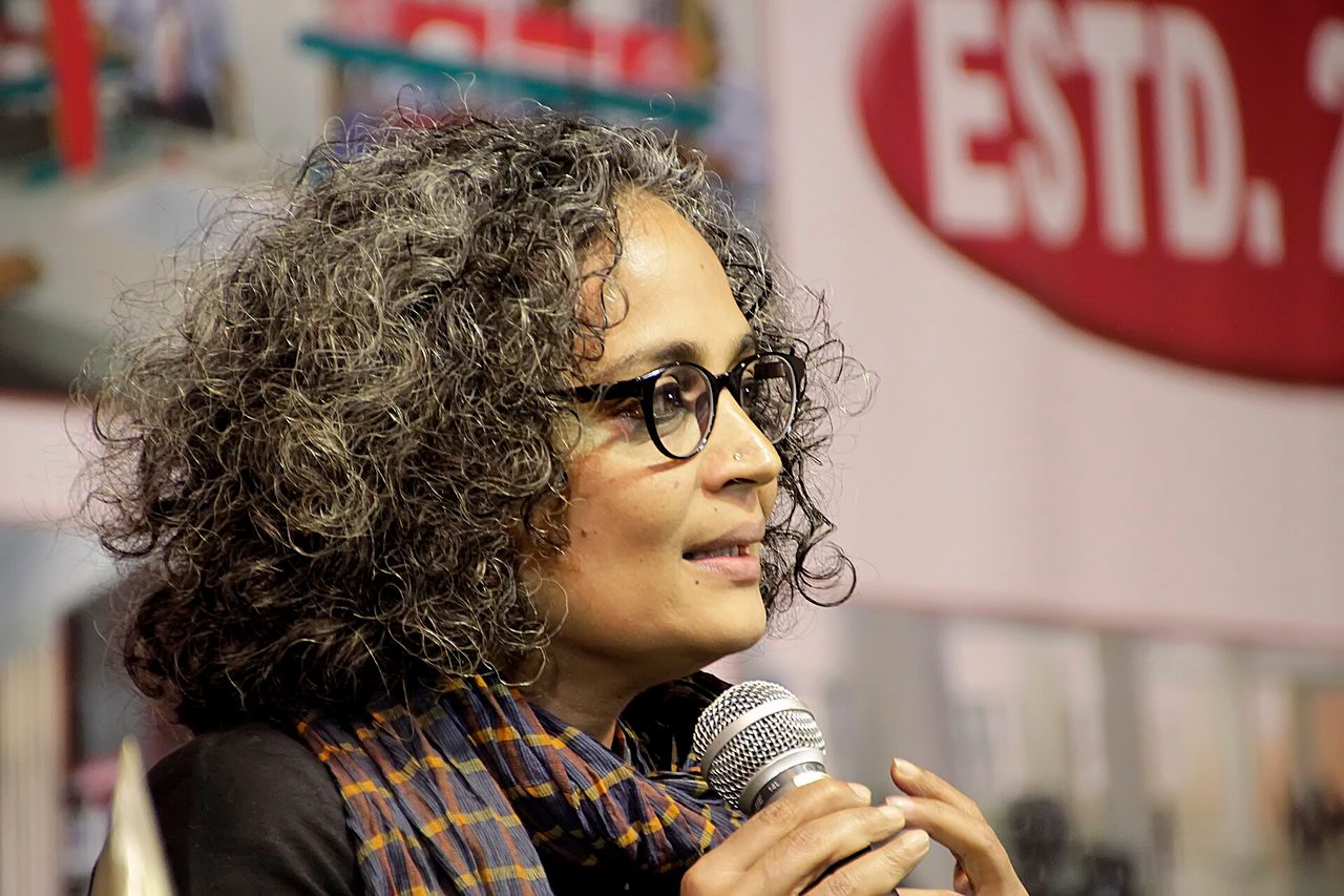 Indian writer Arundhati Roy