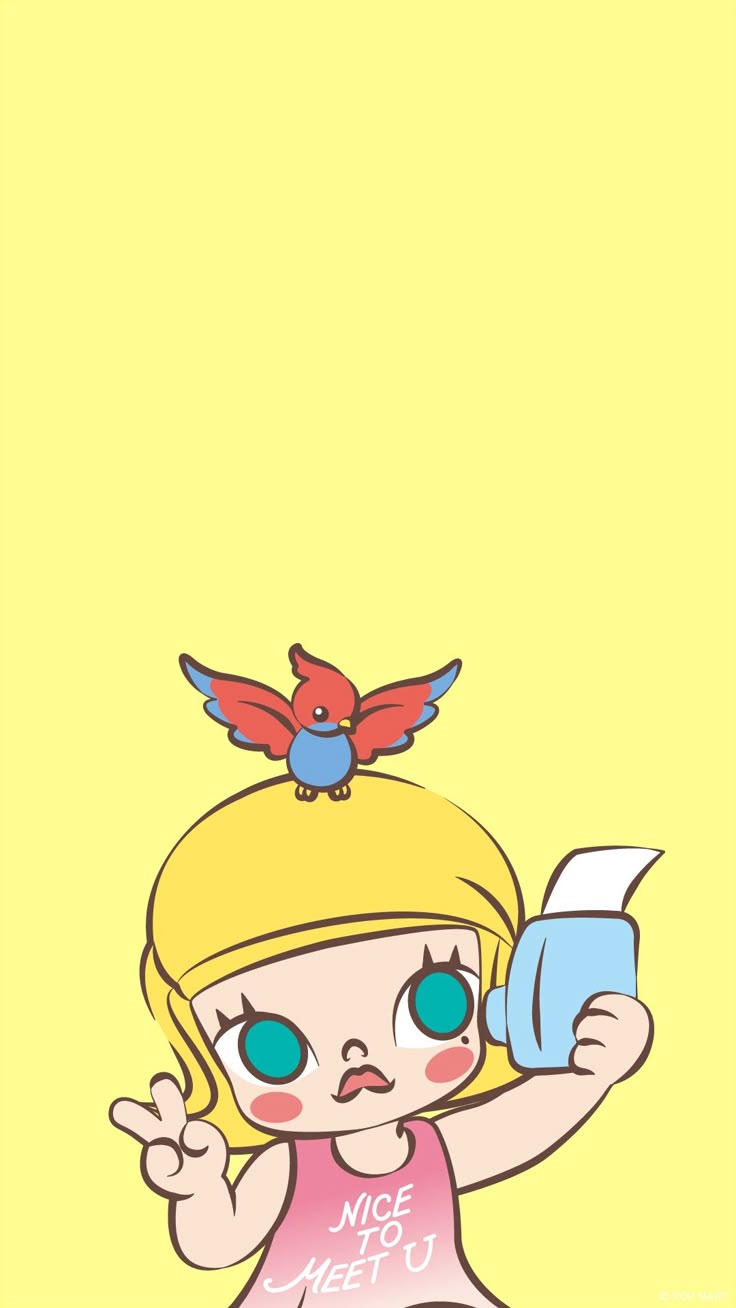 Cartoon wallpaper, Cute wallpaper, Art toy