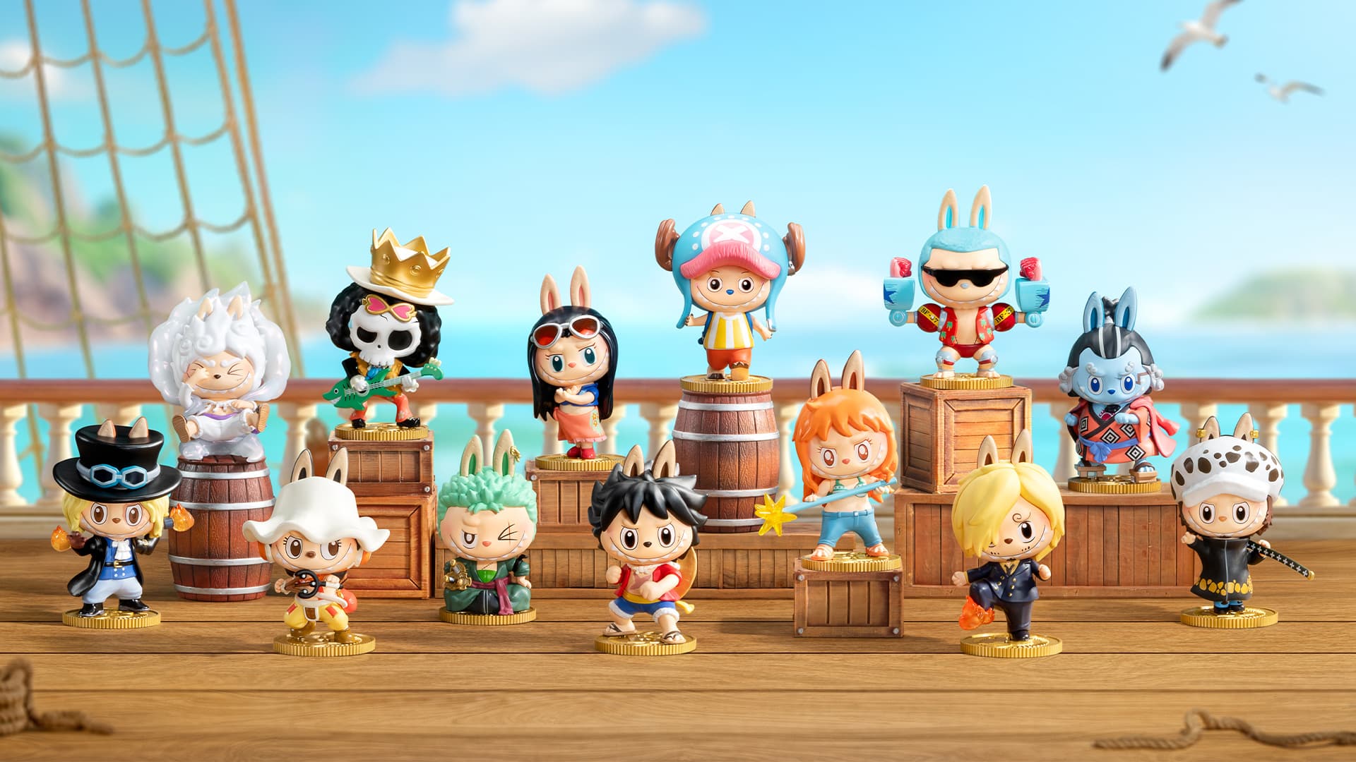 THE MONSTERS × One Piece Series Figures