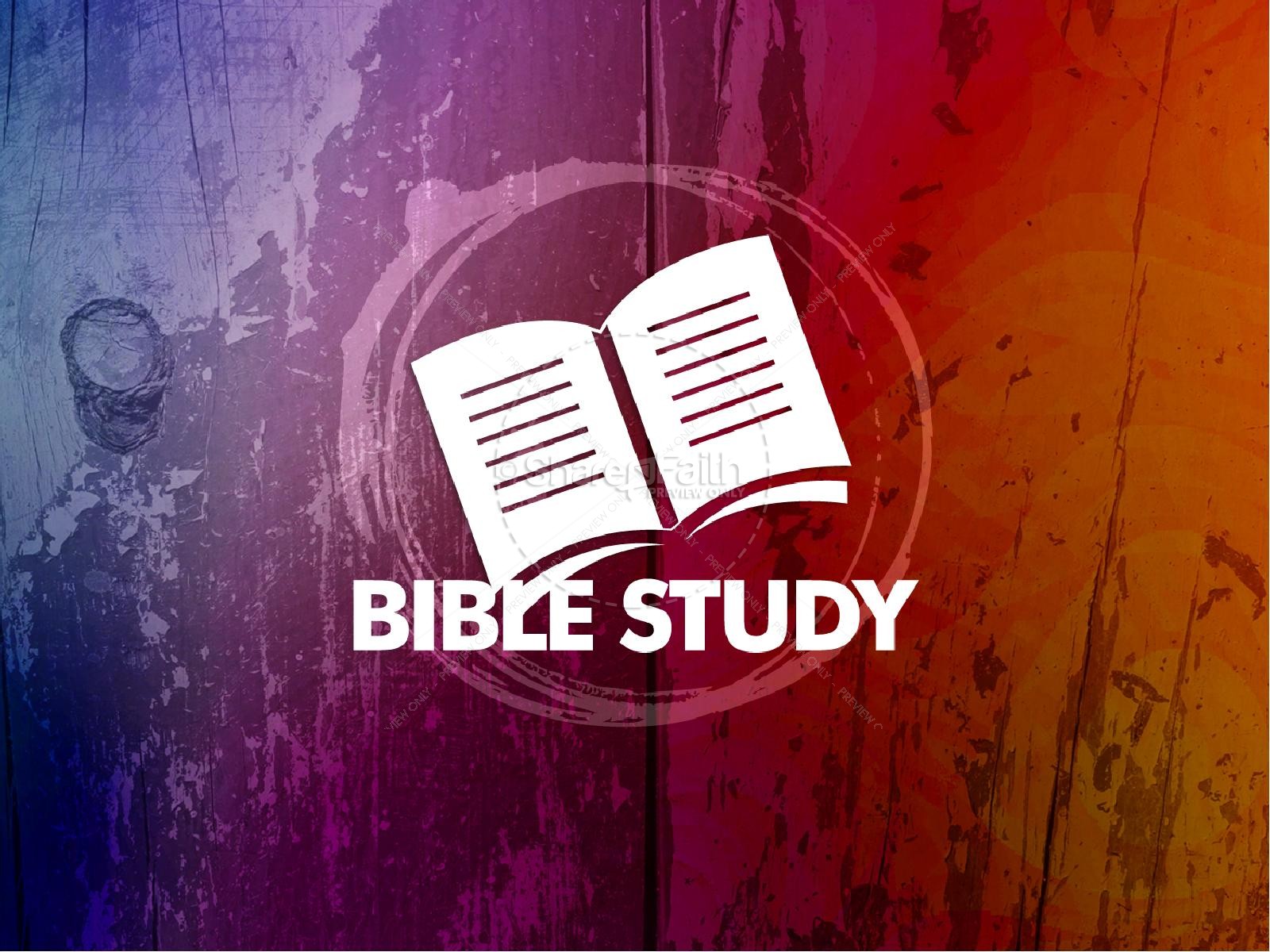 Bible Study PowerPoint