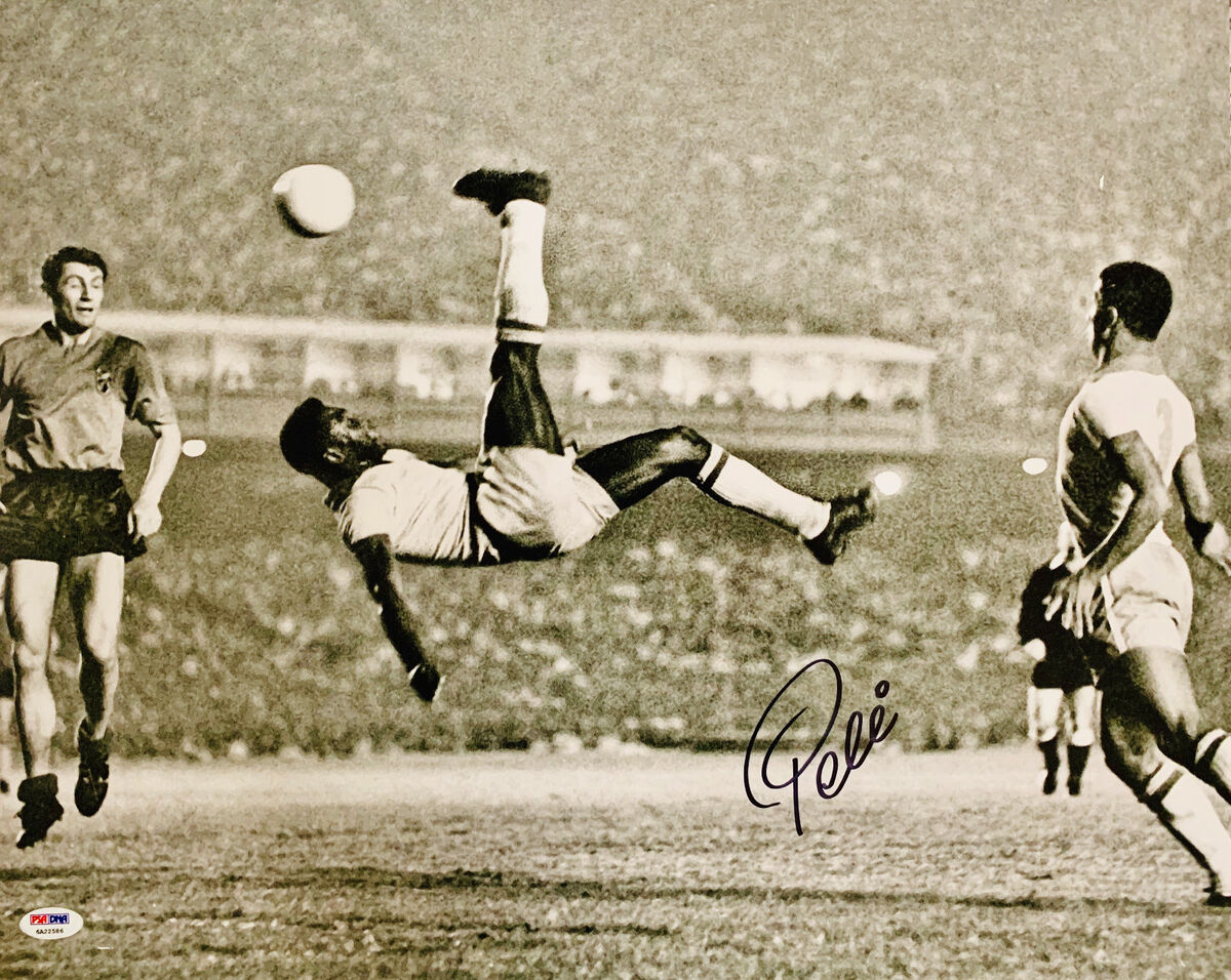 Pele Authentic Signed 16x20 Soccer