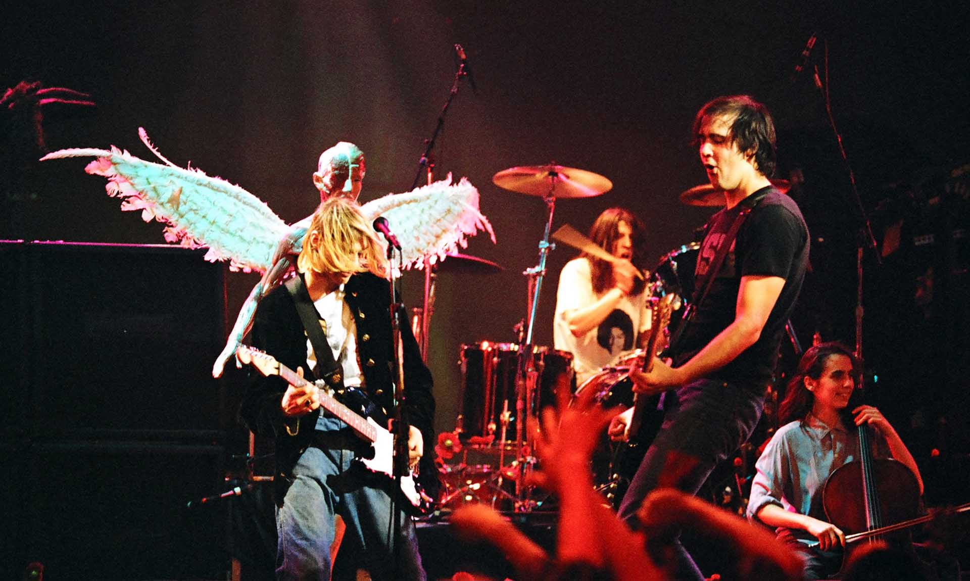 Kurt Cobain, Dave Grohl, & Krist