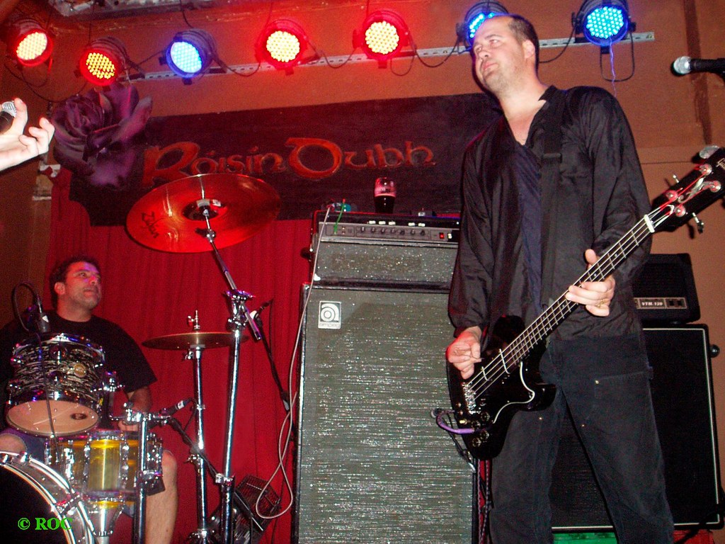 Steve DePace [left] and Krist Novoselic