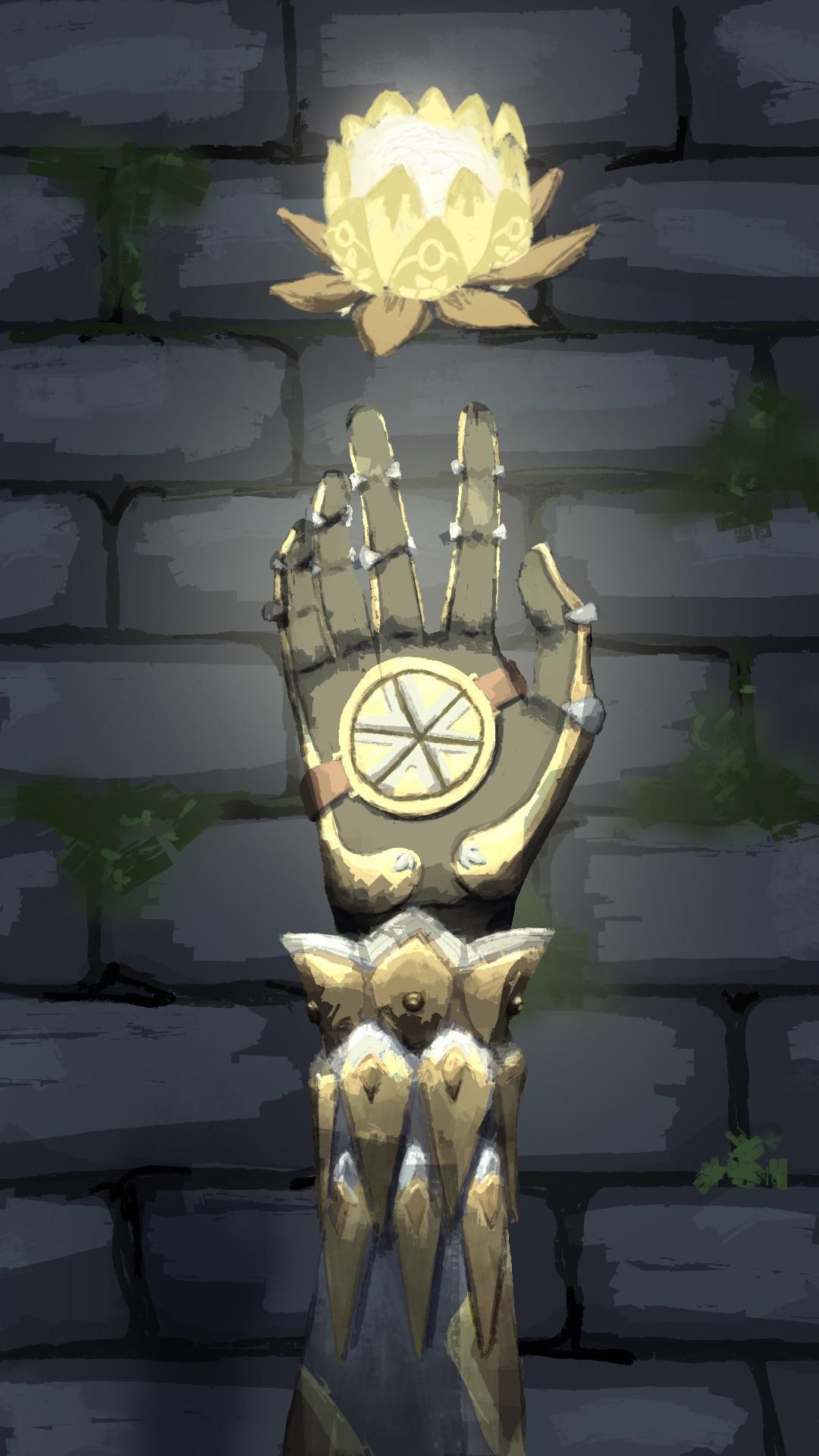 I made a Lifeweaver wallpaper!, r