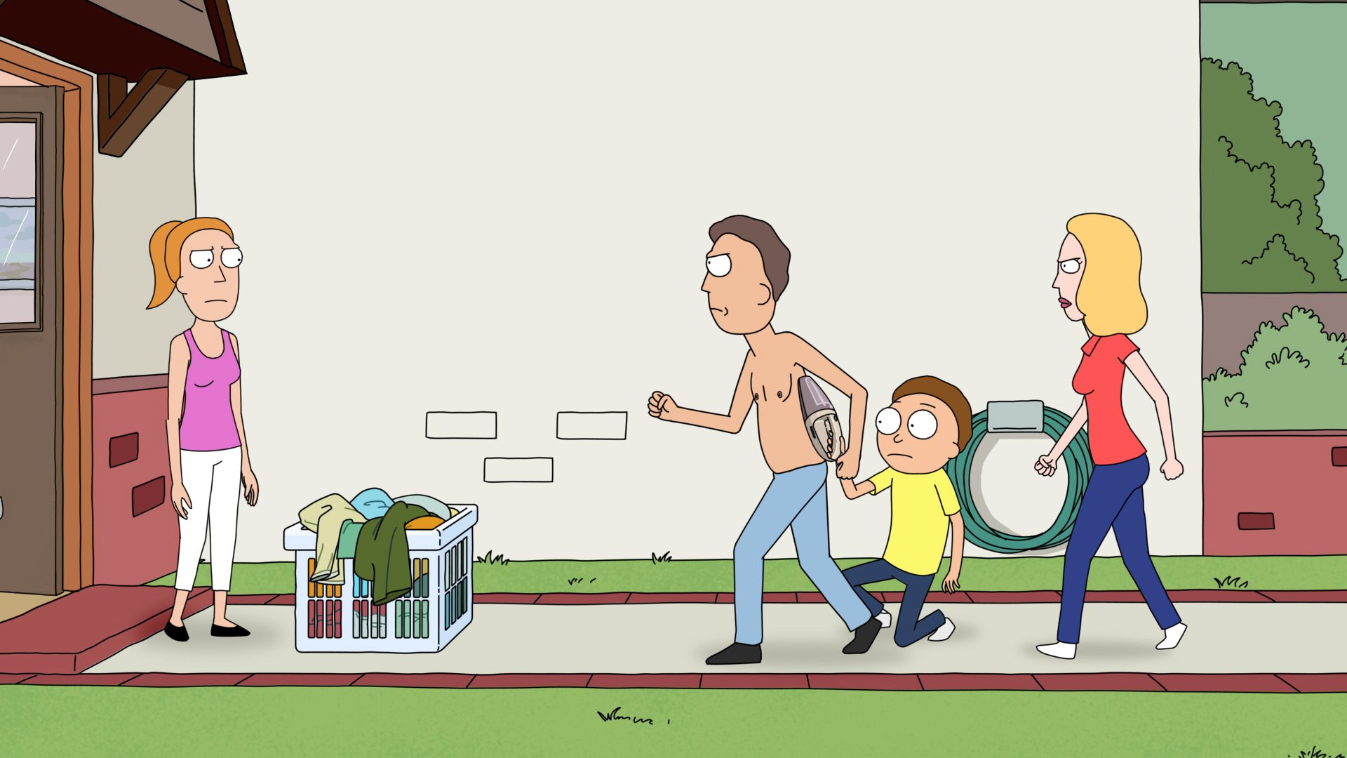 Jerry Smith Beth Smith Morty Smith