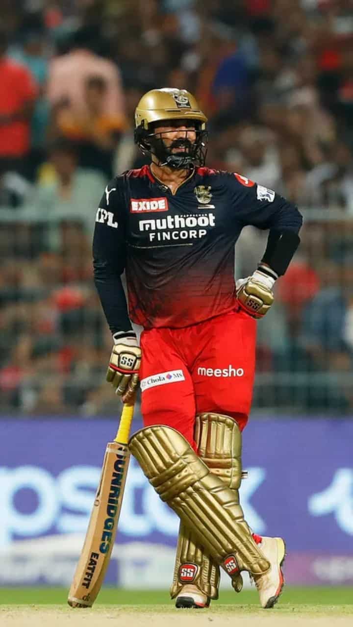 IPL 2024: Dinesh Karthik showered