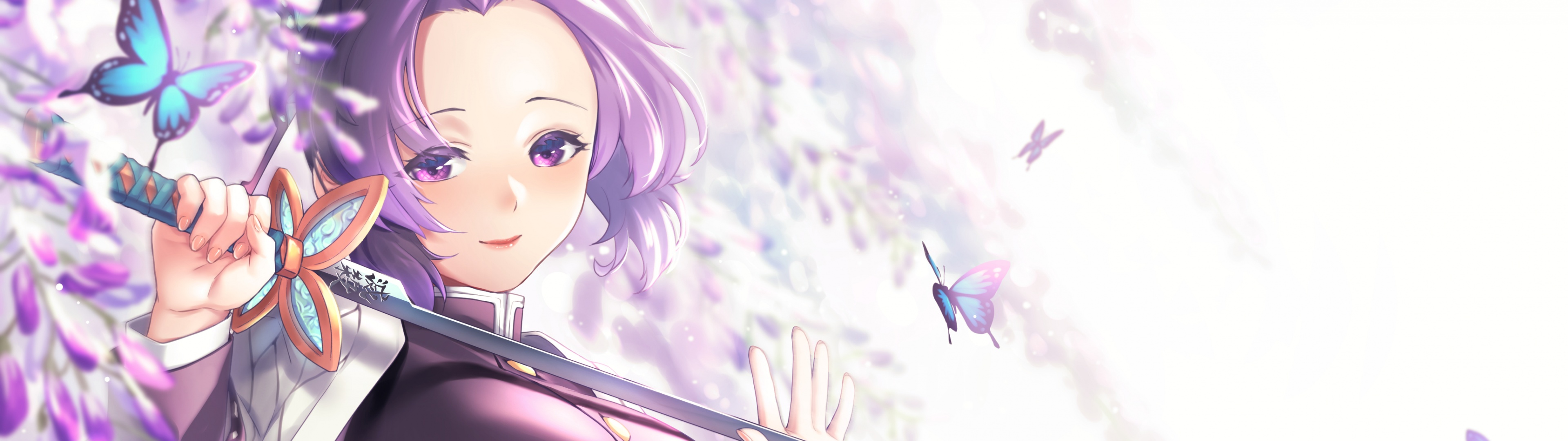 Kimetsu no Yaiba Wallpaper 4K, Shinobu