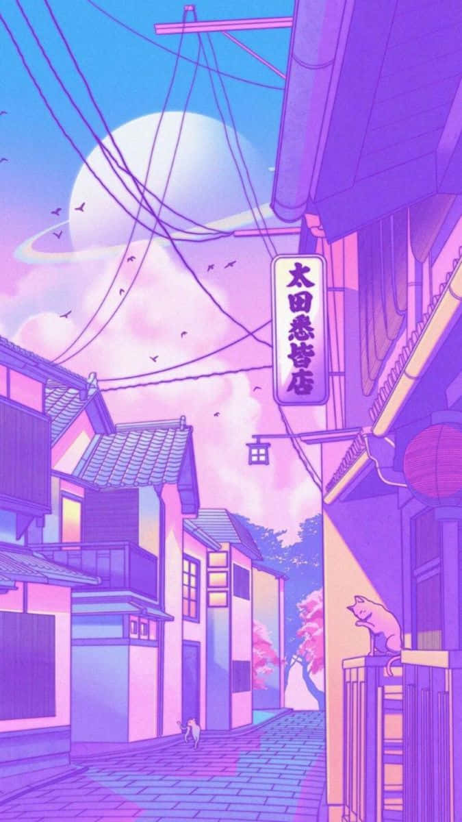 Aesthetic Anime Background