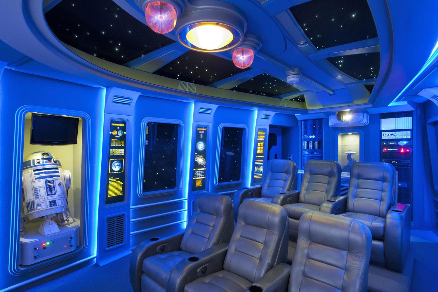 Star Wars Inspired Home Theaters