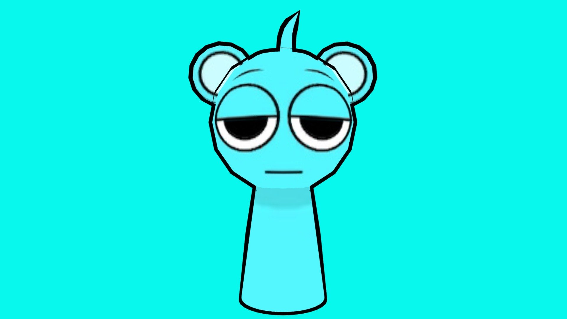 sky (sprunki) Free 3D model