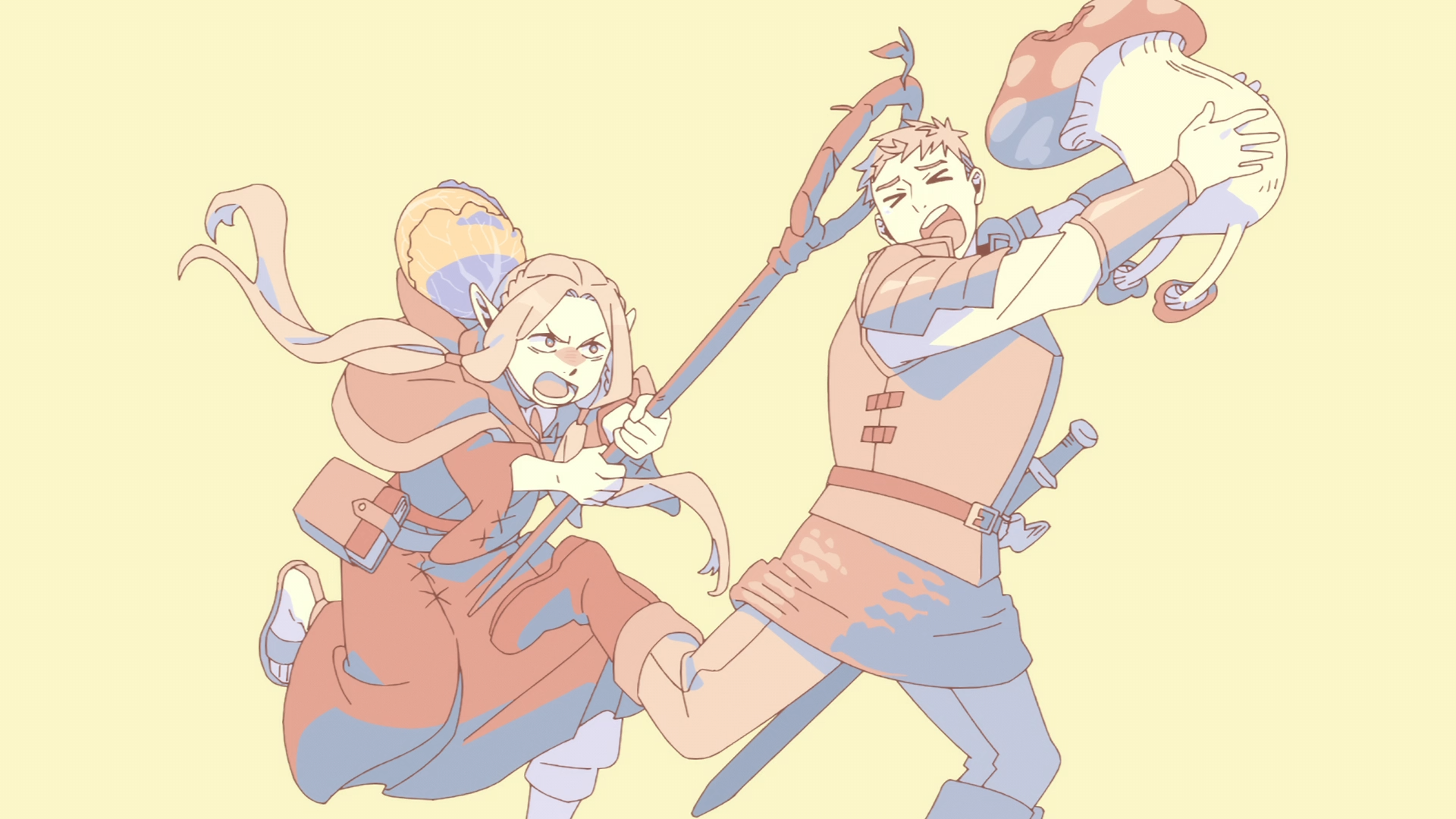 Delicious in Dungeon 4K HD Wallpaper