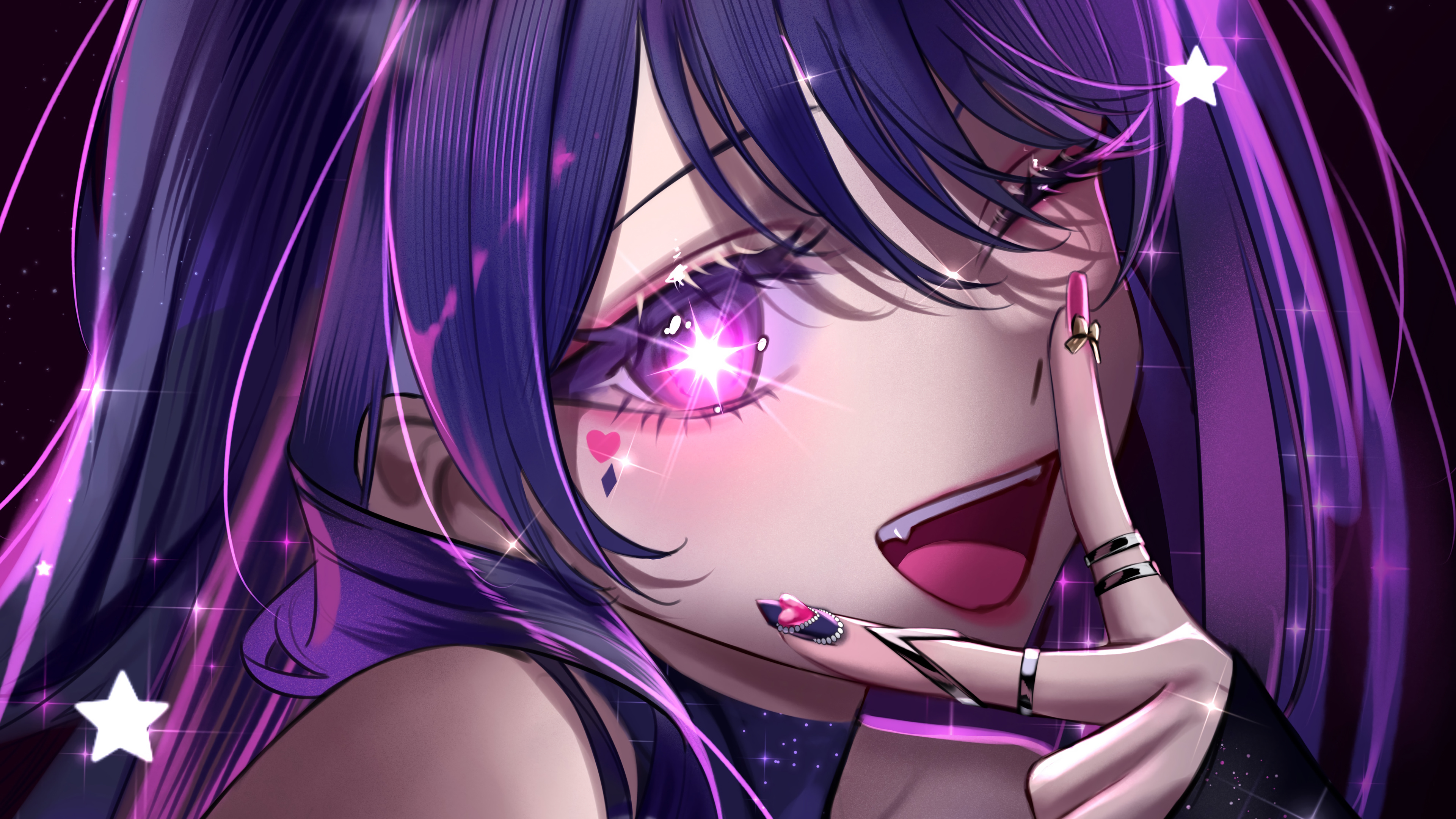 Ai Hoshino Oshi no Ko Anime Wallpaper